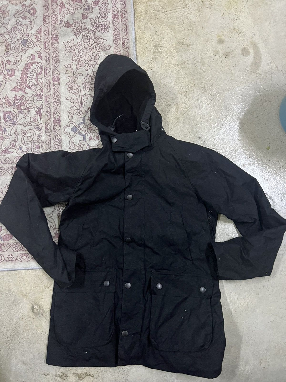 Barbour Vintage Rare Barbour Bulgaria Waxed Jacket Size US S / EU 44-46 / 1 - 19 Thumbnail