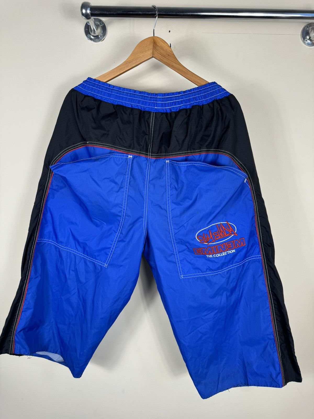 Eminem × Vintage Vintage Eminem Slim Shady Rap Shorts 90s Size US 36 / EU 52 - 1 Thumbnail