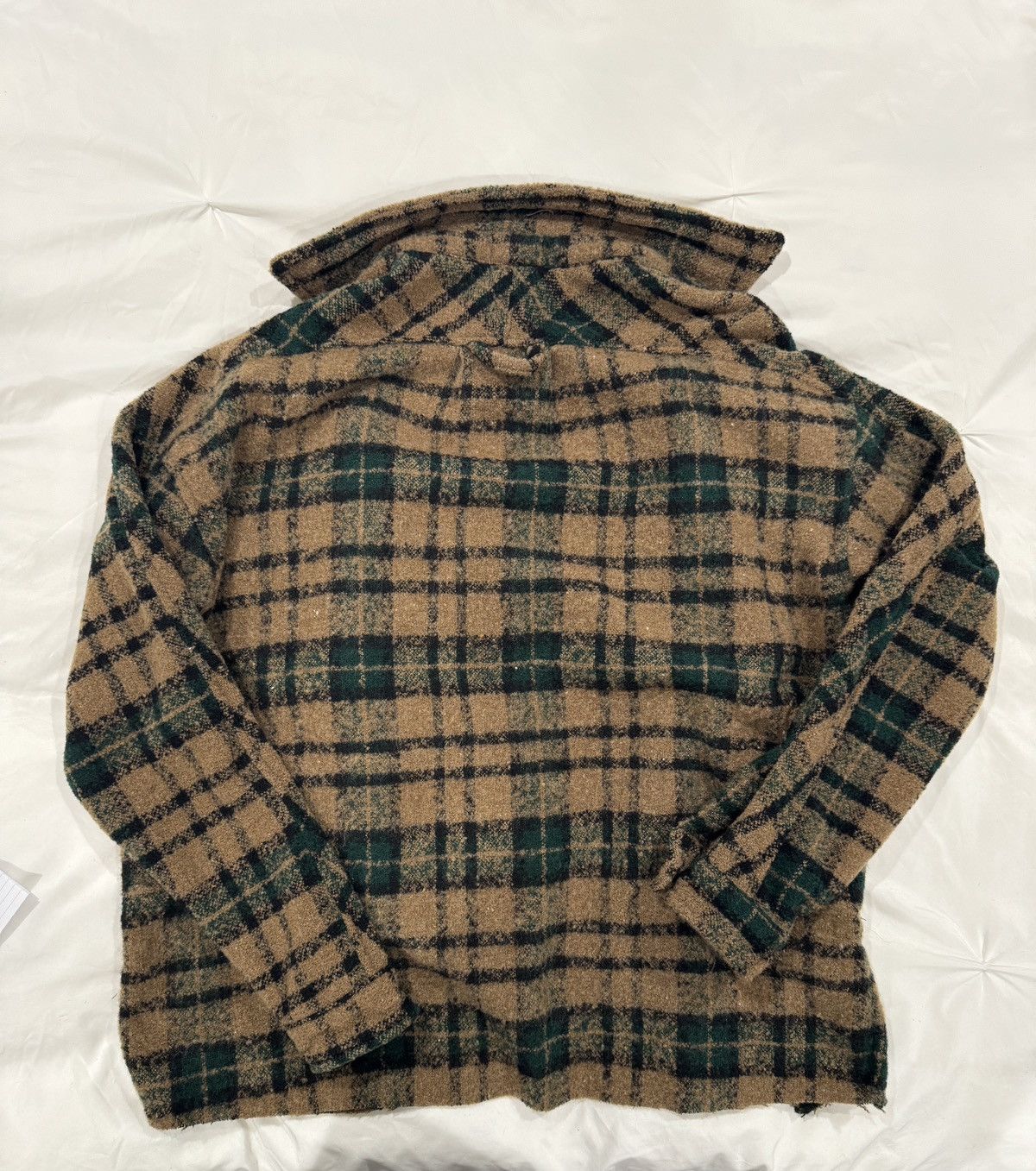 MNML × Streetwear Mnml Loose Woven Flannel Shirt | Grailed