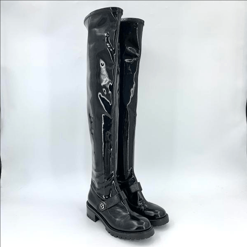 Dior Dior Calfskin Leather High Boot Size US 6 / IT 36 - 2 Thumbnail