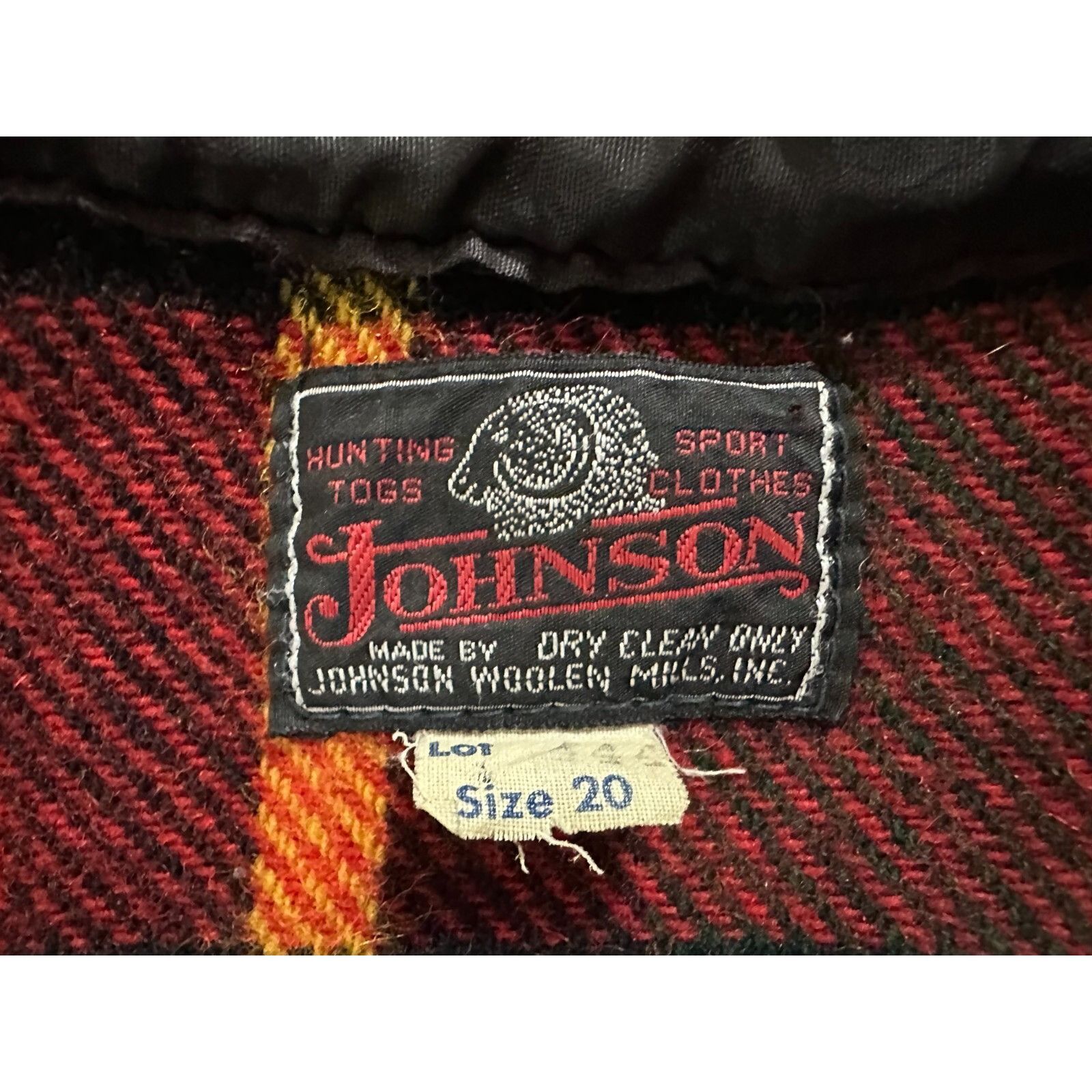 Johnson Woolen Mills Johnson Woolen Mills Shirt Jacket Wool Plaid Full Zip Up Siz Size US XXL / EU 58 / 5 - 4 Thumbnail