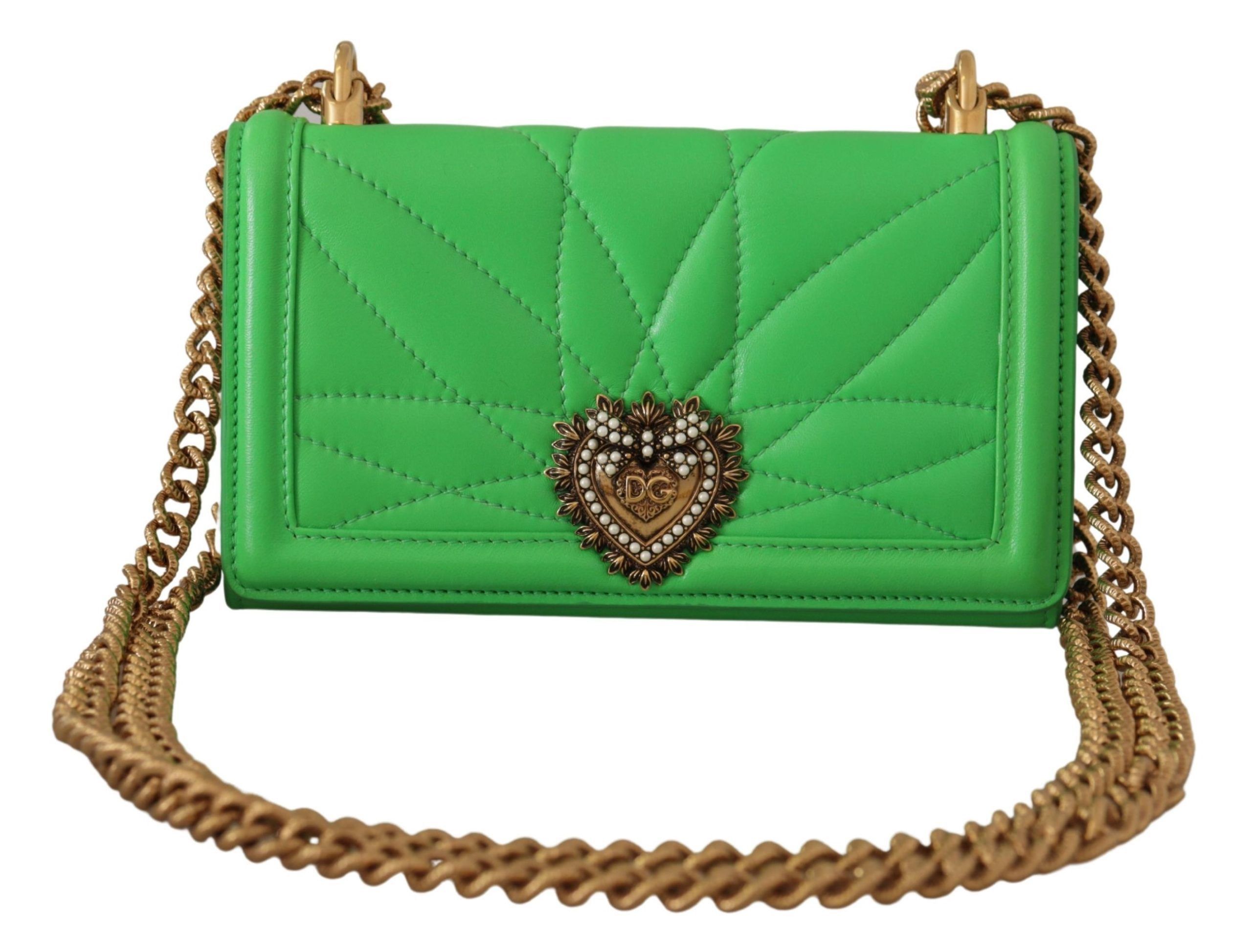 Dolce & Gabbana Dolce & Gabbana Leather iPhone Case Women's Wallet Size ONE SIZE - 1 Thumbnail