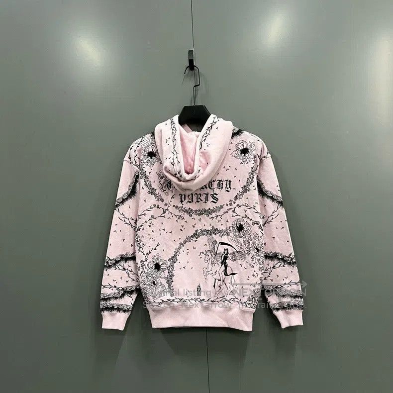 Givenchy Givenchy Gothic print hooded sweatshirt Size US XS / EU 42 / 0 - 2 Thumbnail
