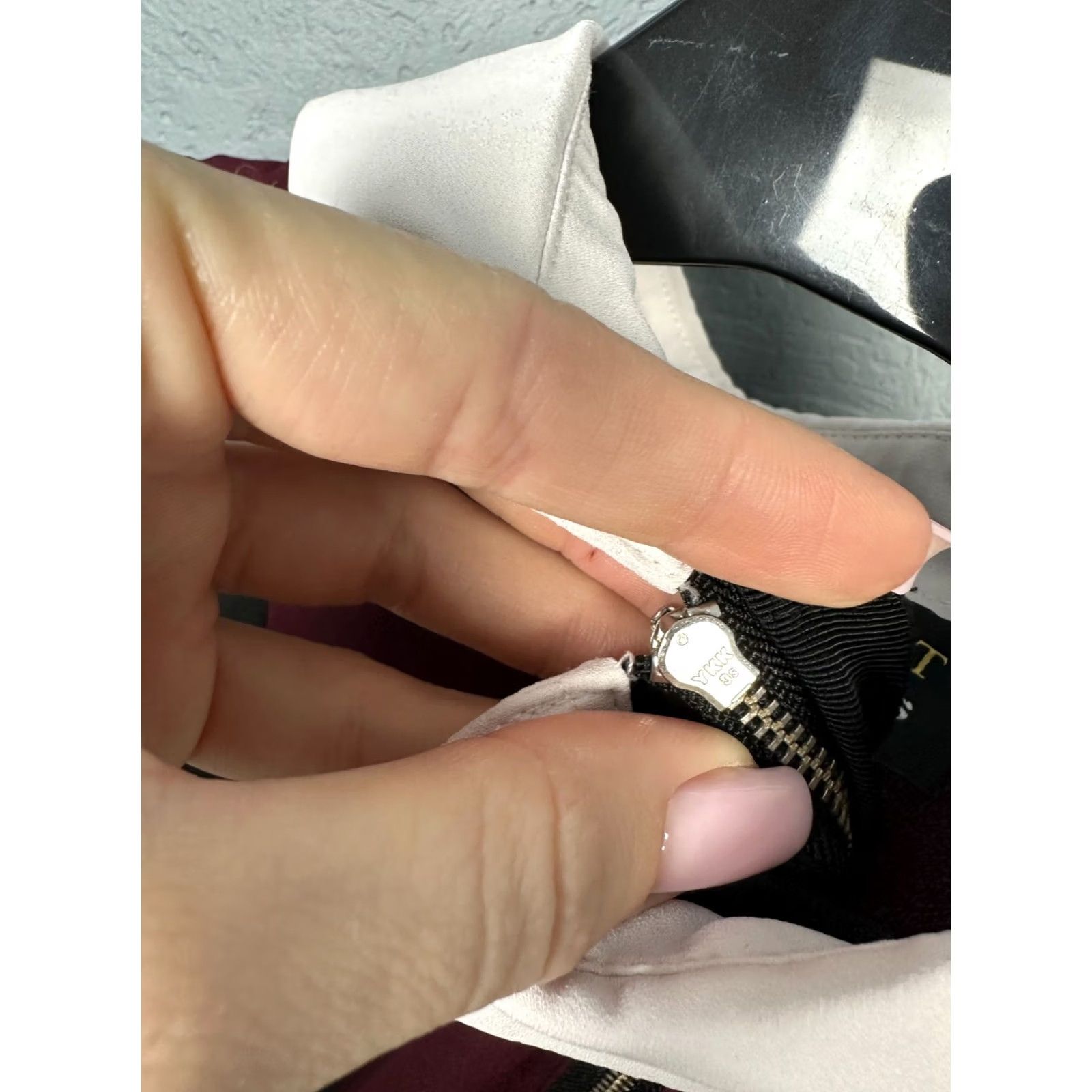 The Kooples The Kooples Sport Blouse Shirt M Black Collared Zip Size M / US 6-8 / IT 42-44 - 5 Thumbnail