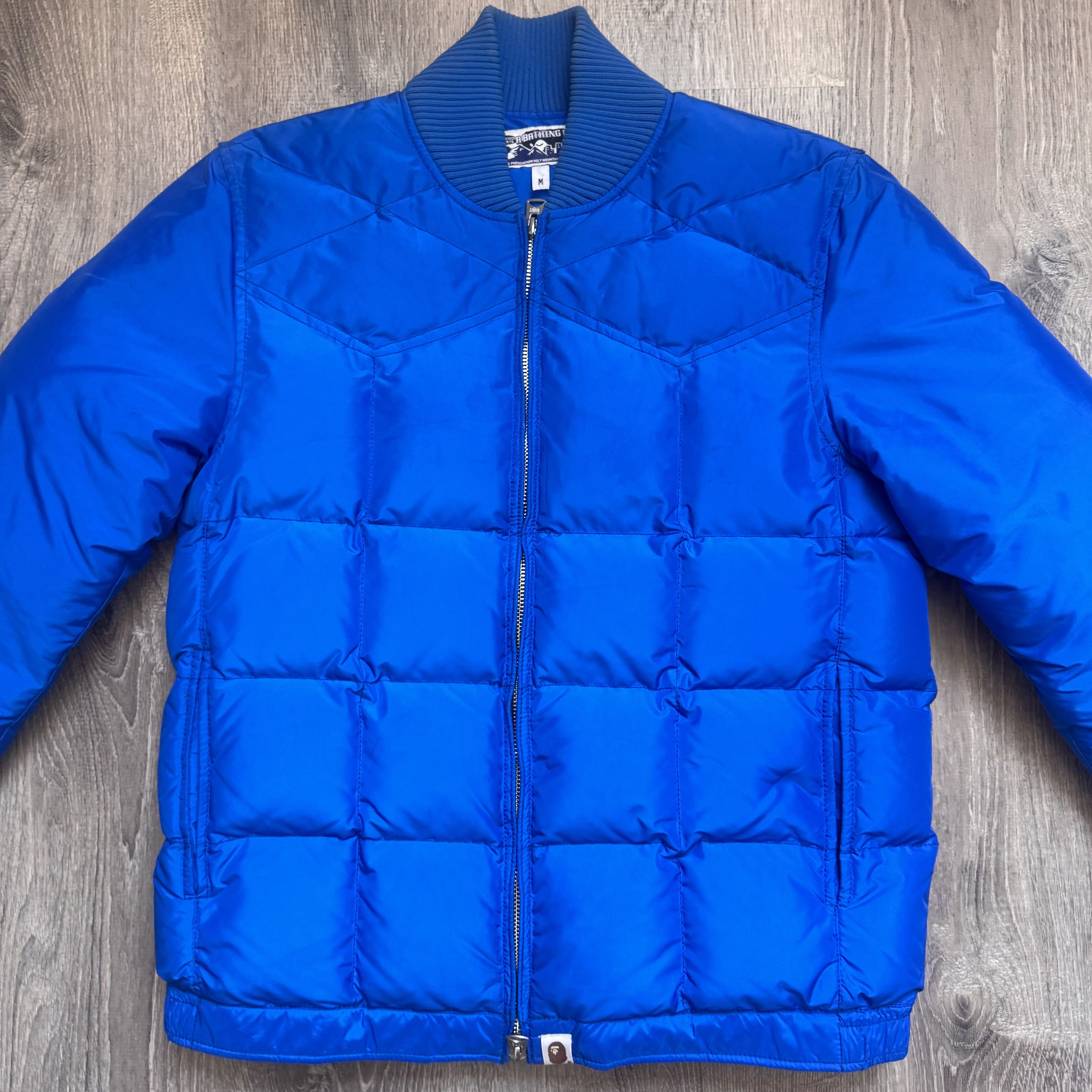 Bape A Bathing Ape Mountain Sports Blue Puffer SAMPLE Jacket Size US M / EU 48-50 / 2 - 5 Thumbnail