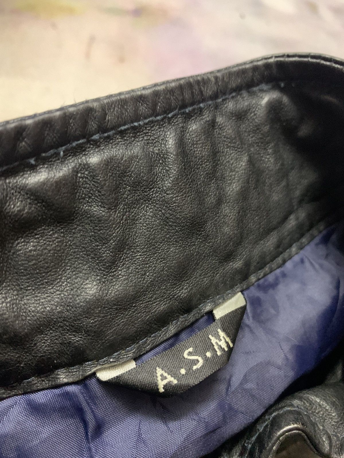 Japanese Brand Japanese Brand A.S.M Apocalypse Leather Blacked Avant-Garde Size US M / EU 48-50 / 2 - 9 Thumbnail