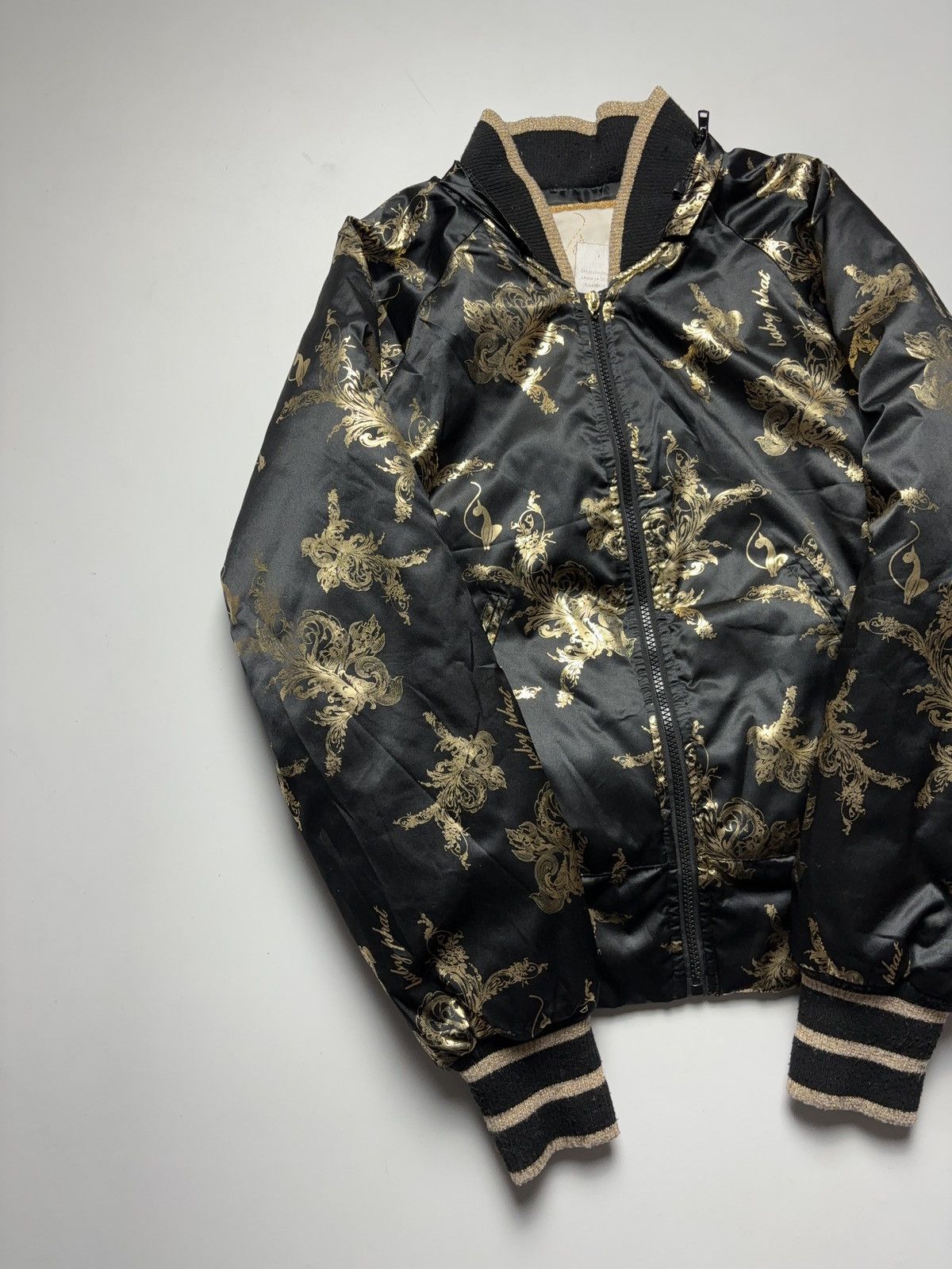 Vintage Baby phat gold vintage printed bomber jacket Size M / US 6-8 / IT 42-44 - 5 Thumbnail