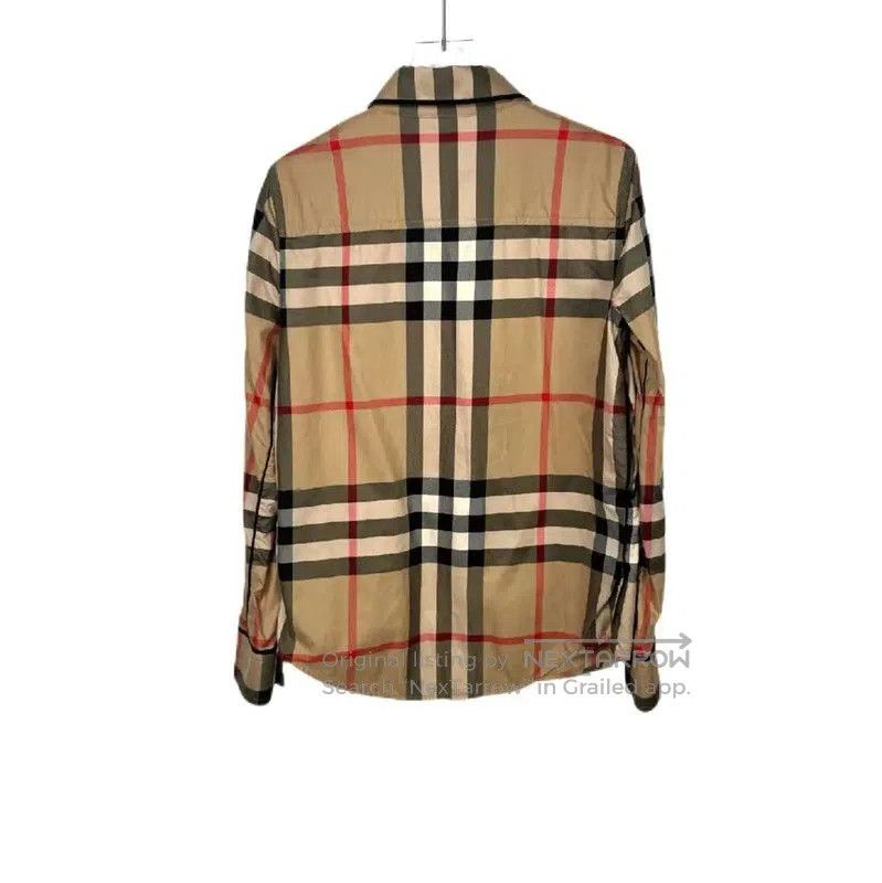 Burberry Burberry Brown Cotton Women's Shirt. Size S / US 4 / IT 40 - 2 Thumbnail