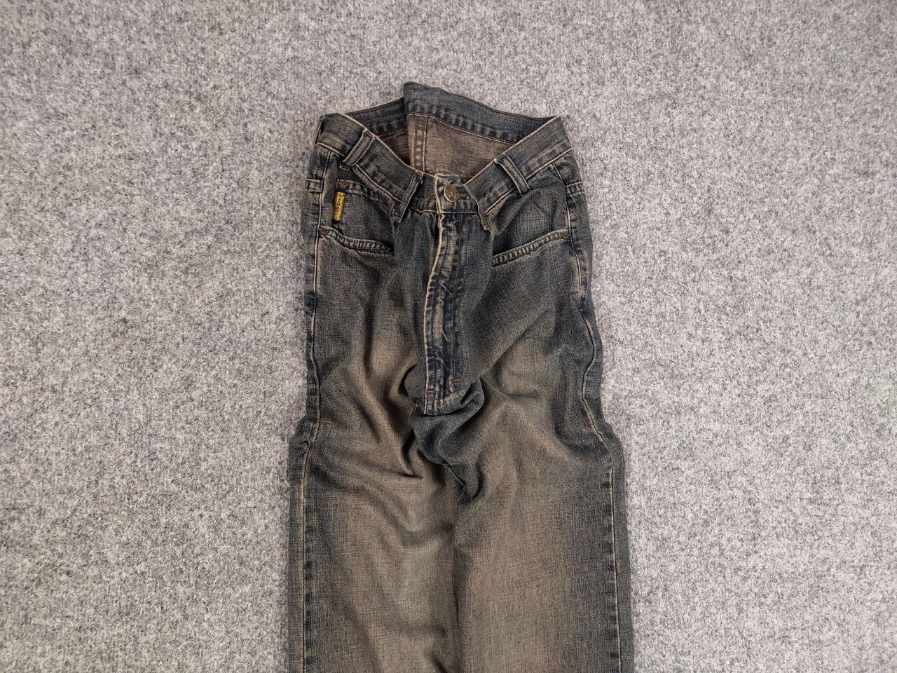 Giorgio Armani Rare Vintage Giorgio Armani Logo Dark Faded Denim Jeans Size US 32 / EU 48 - 4 Thumbnail