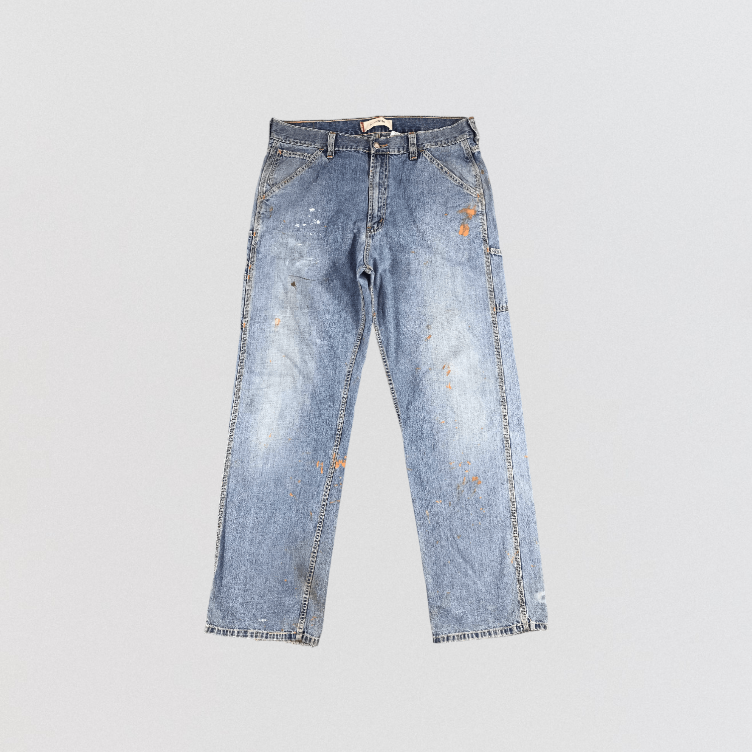 Levi's × Vintage Vintage Distress Levis Carpenter Jeans-JM1227 Size US 38 / EU 54 - 1 Thumbnail