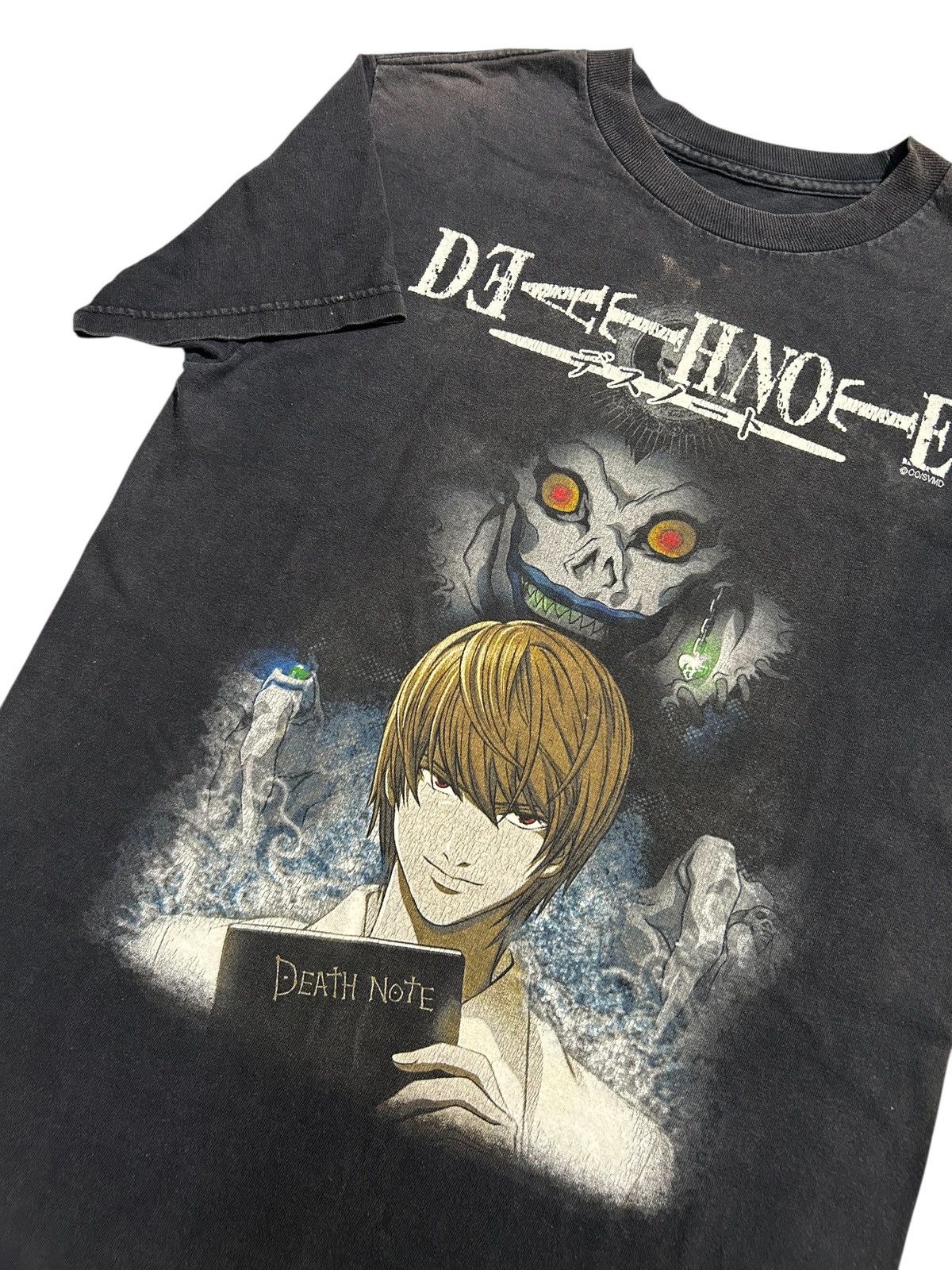 Anime Vintage Death Note Shonen Jump Anime Manga Shirt Sunfaded Size US S / EU 44-46 / 1 - 1 Thumbnail