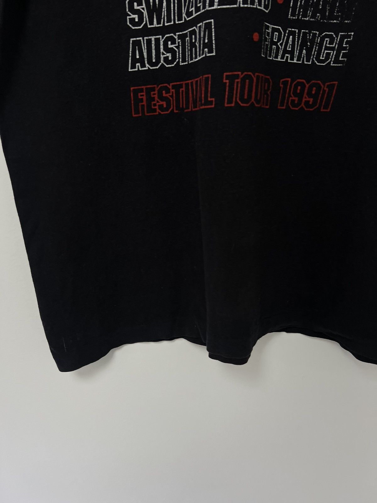Band Tees × Vintage Vintage 1991s Monsters of Rock Ac Dc Metallica T shirt sz L Size US L / EU 52-54 / 3 - 19 Thumbnail