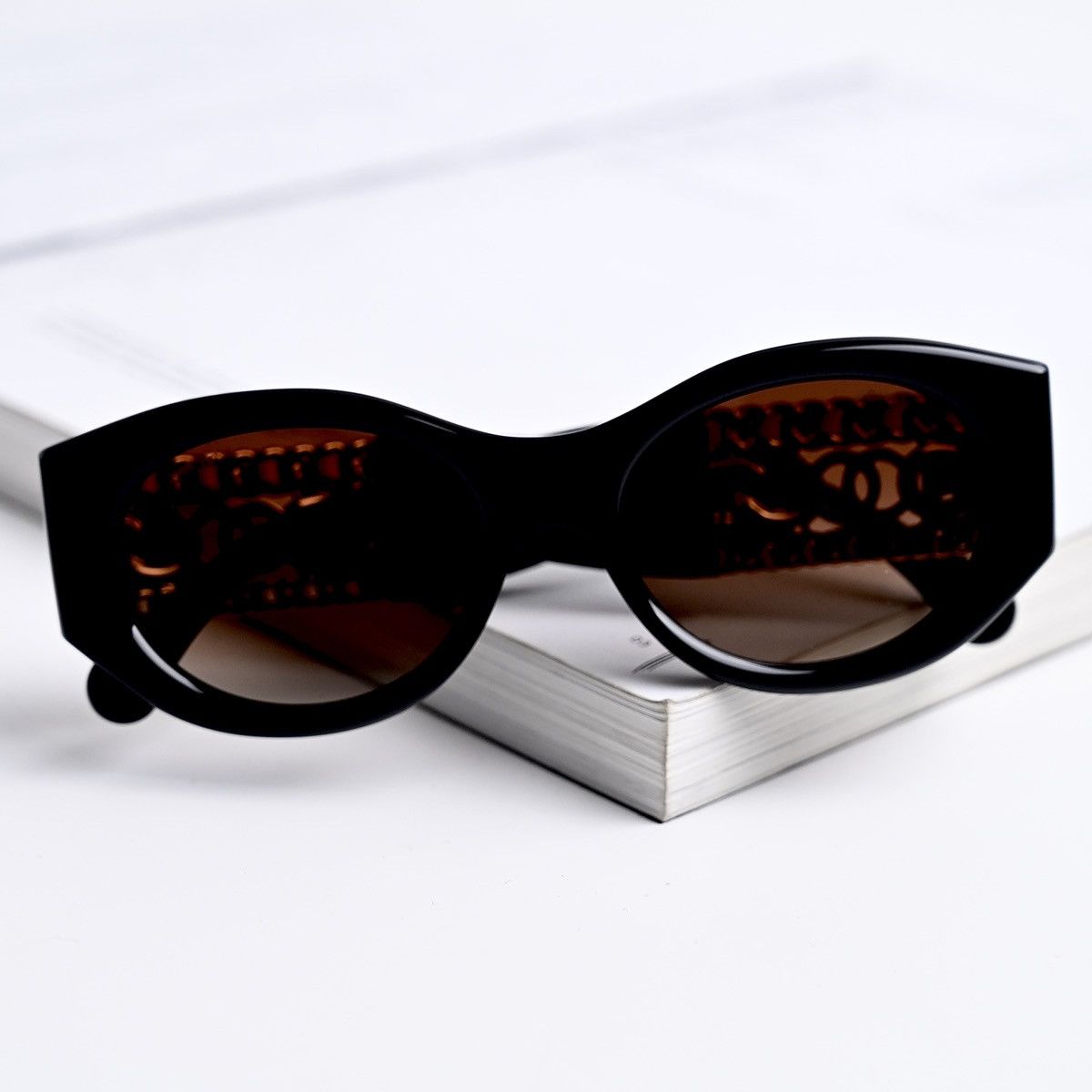 Chanel CHANEL 0CH5536Q C622S5 SUNGLASSES Size ONE SIZE - 7 Thumbnail