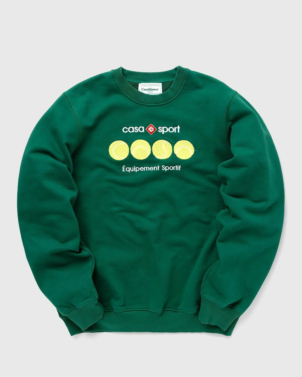 Casablanca o1mle0326 Chenille Embroidered Sweat Casa Sport Tennis Size US XXL / EU 58 / 5 - 1 Preview
