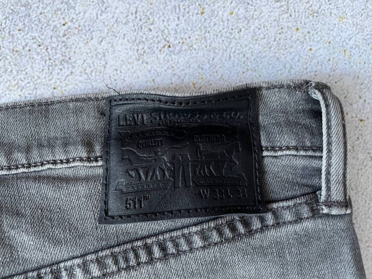 Levi's × Levi's Vintage Clothing × Vintage Vintage Levi’s 511 Grey Denim Pants Y2K Size W33 L34 Rare Size US 33 - 4 Thumbnail