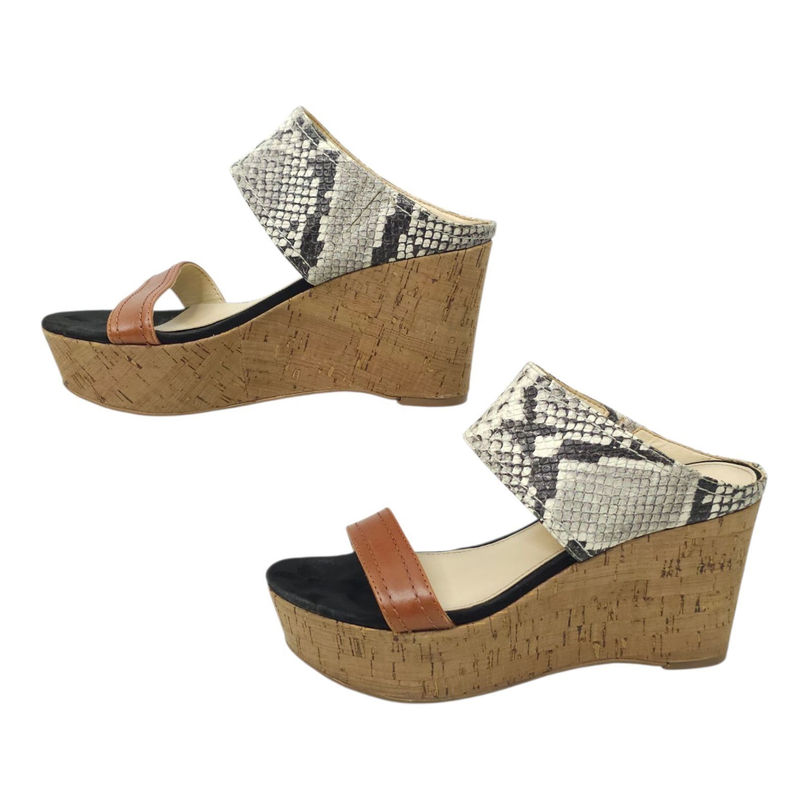 Marc Fisher Marc Fisher Shelbee 2 Sandals Womens 6.5 M Reptile Print Size US 6.5 / IT 36.5 - 1 Thumbnail