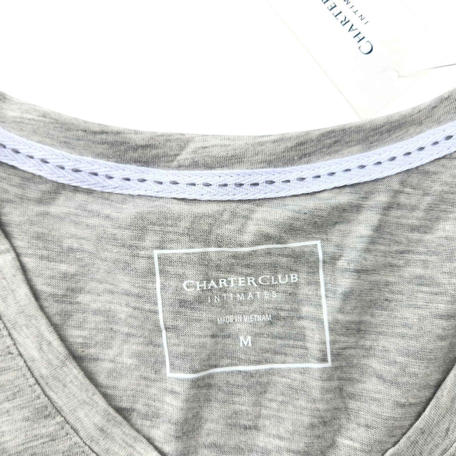 The Unbranded Brand Charter Club Women Sleepwear V-Neck Pajama T-Shirt Size M Size ONE SIZE - 3 Thumbnail