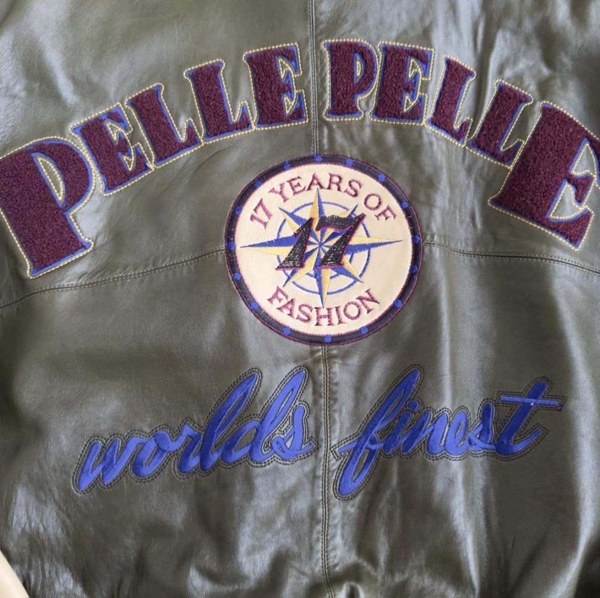 Pelle Pelle × Vintage Vintage 1995 Pelle Pelle "World Famous" Leather Size US M / EU 48-50 / 2 - 4 Thumbnail