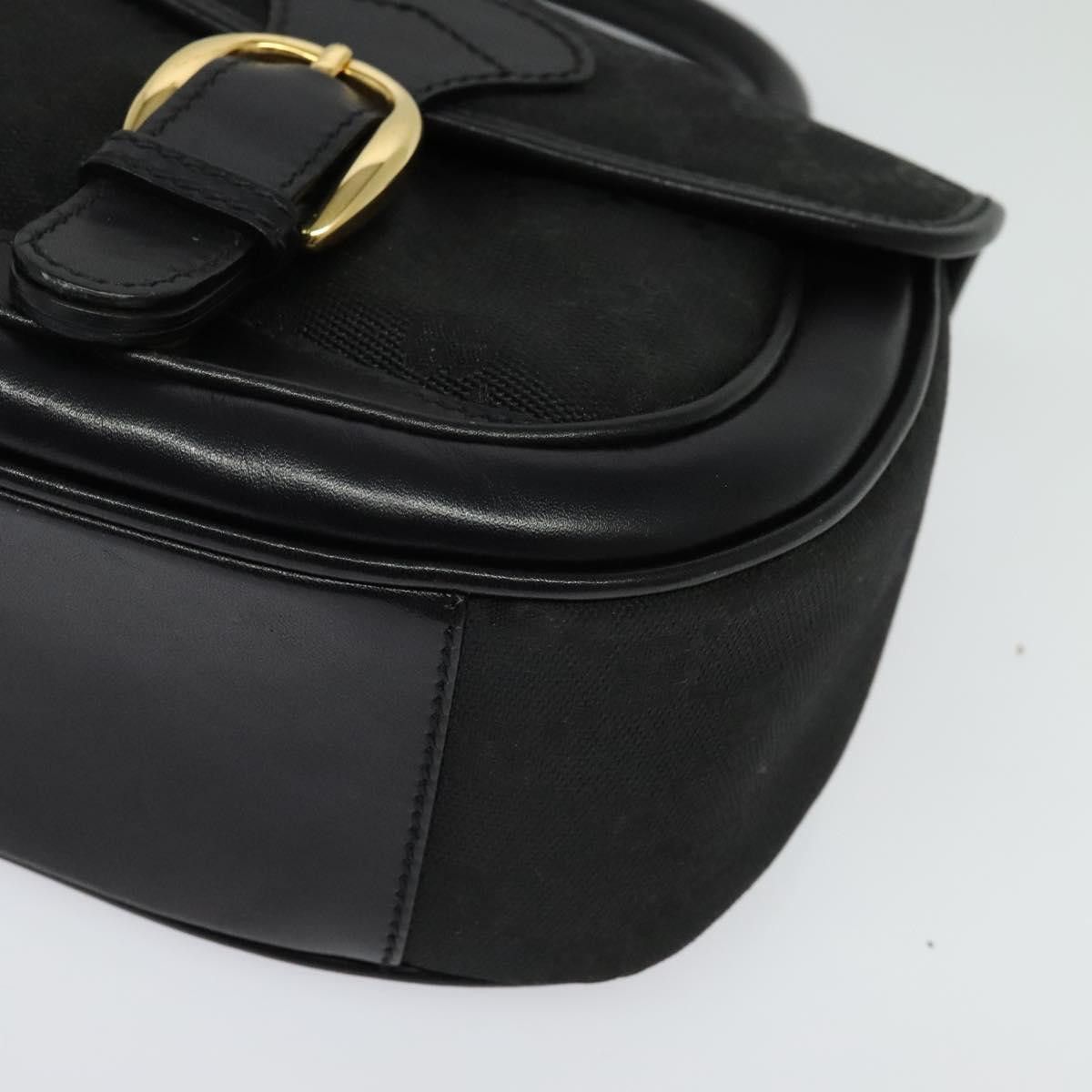 Gucci GUCCI GG Canvas Hand Bag Black Gold 000 2058 000 2058 Size ONE SIZE - 3 Thumbnail