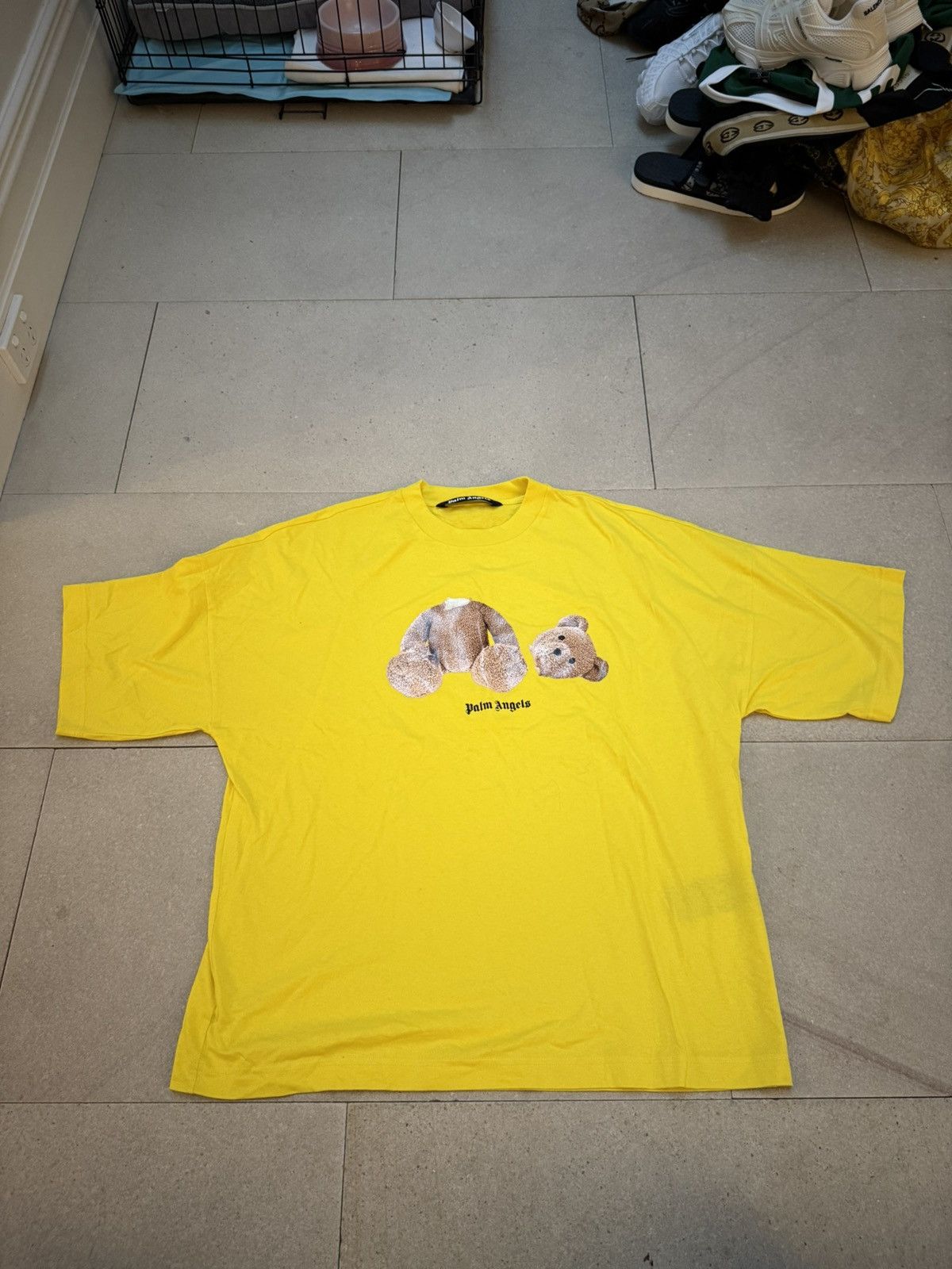 Palm Angels Palm Angels Bear T Shirt Size US XL / EU 56 / 4 - 8 Thumbnail