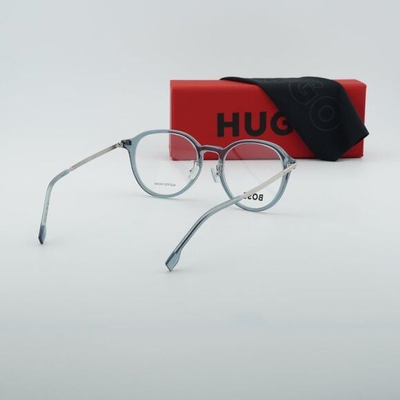 Hugo Boss Hugo Boss BOSS 1615/F 0B88 00 Eyeglasses Blue/Silver 52mm Size ONE SIZE - 11 Thumbnail