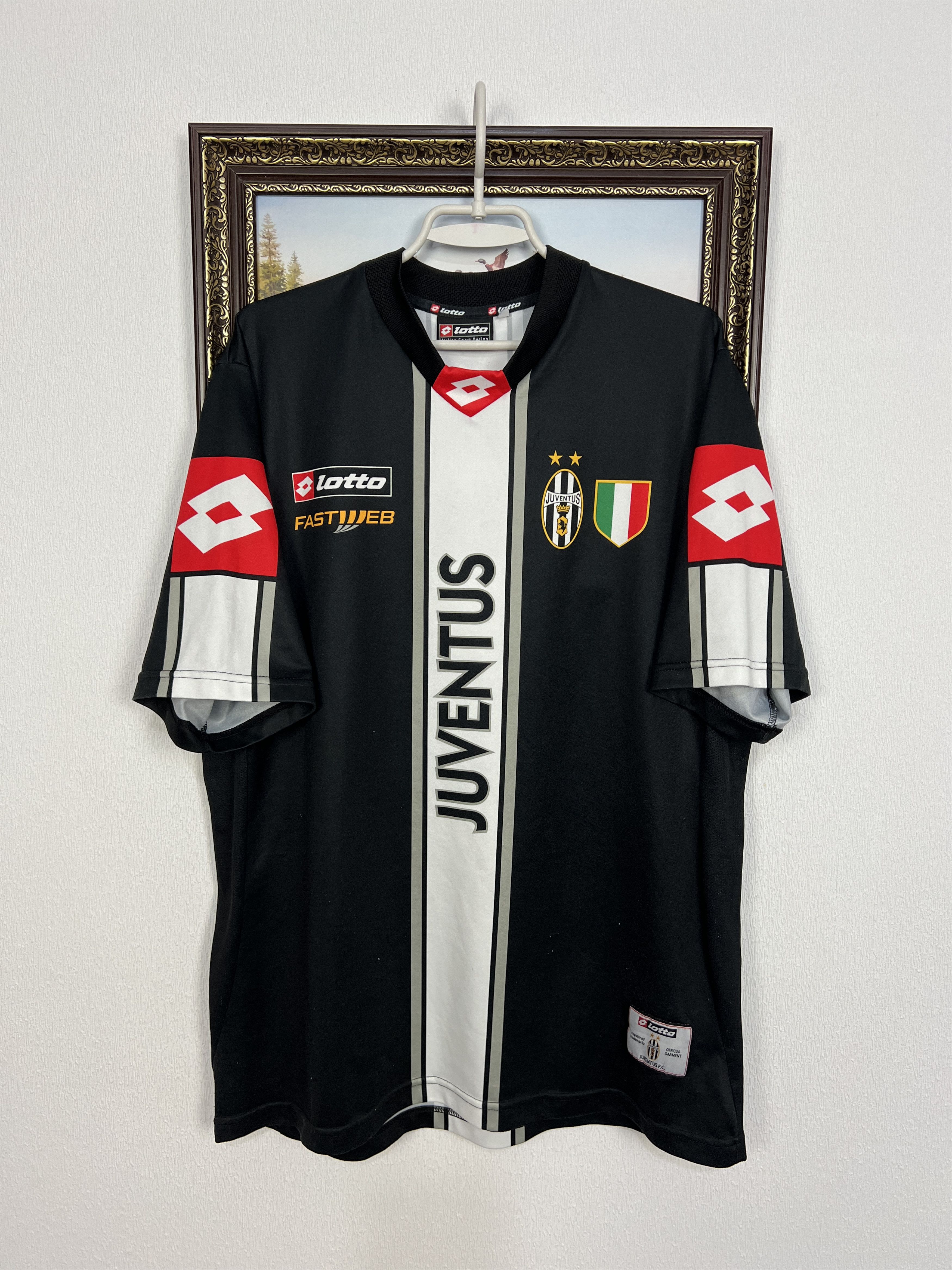 Vintage Juventus New Vintage Soccer Jersey lotto fastweb | Grailed