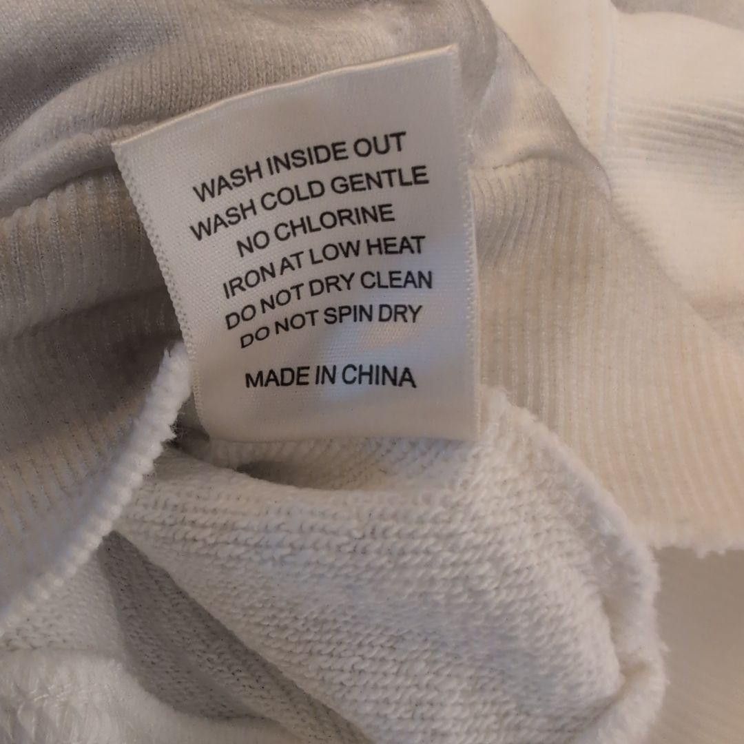 Supreme The North Face Bleached Denim Print Nuptse Jacket L