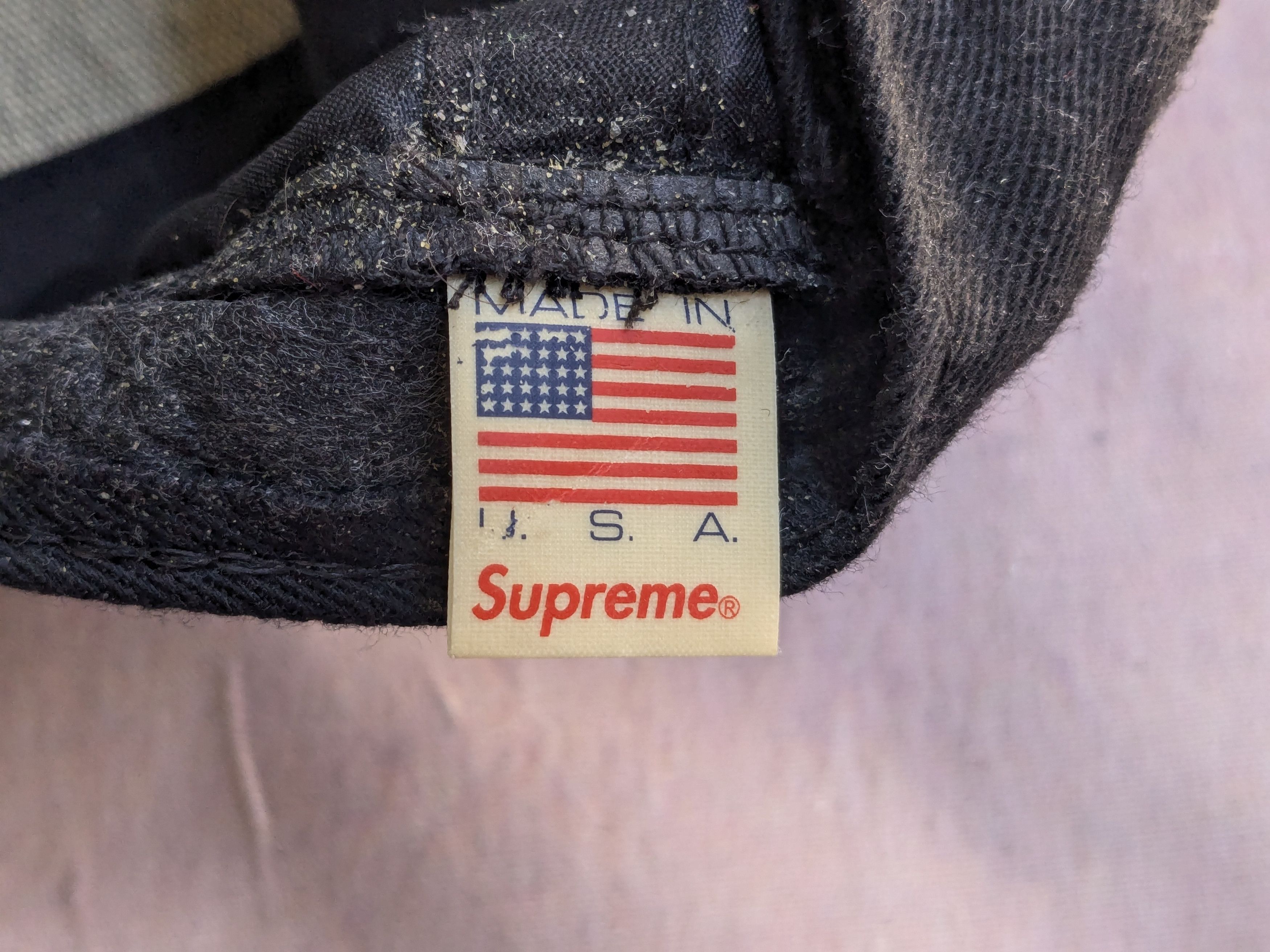 Supreme Supreme Playboy 6 Panel Black Satin Hat Cap Size ONE SIZE - 10 Thumbnail