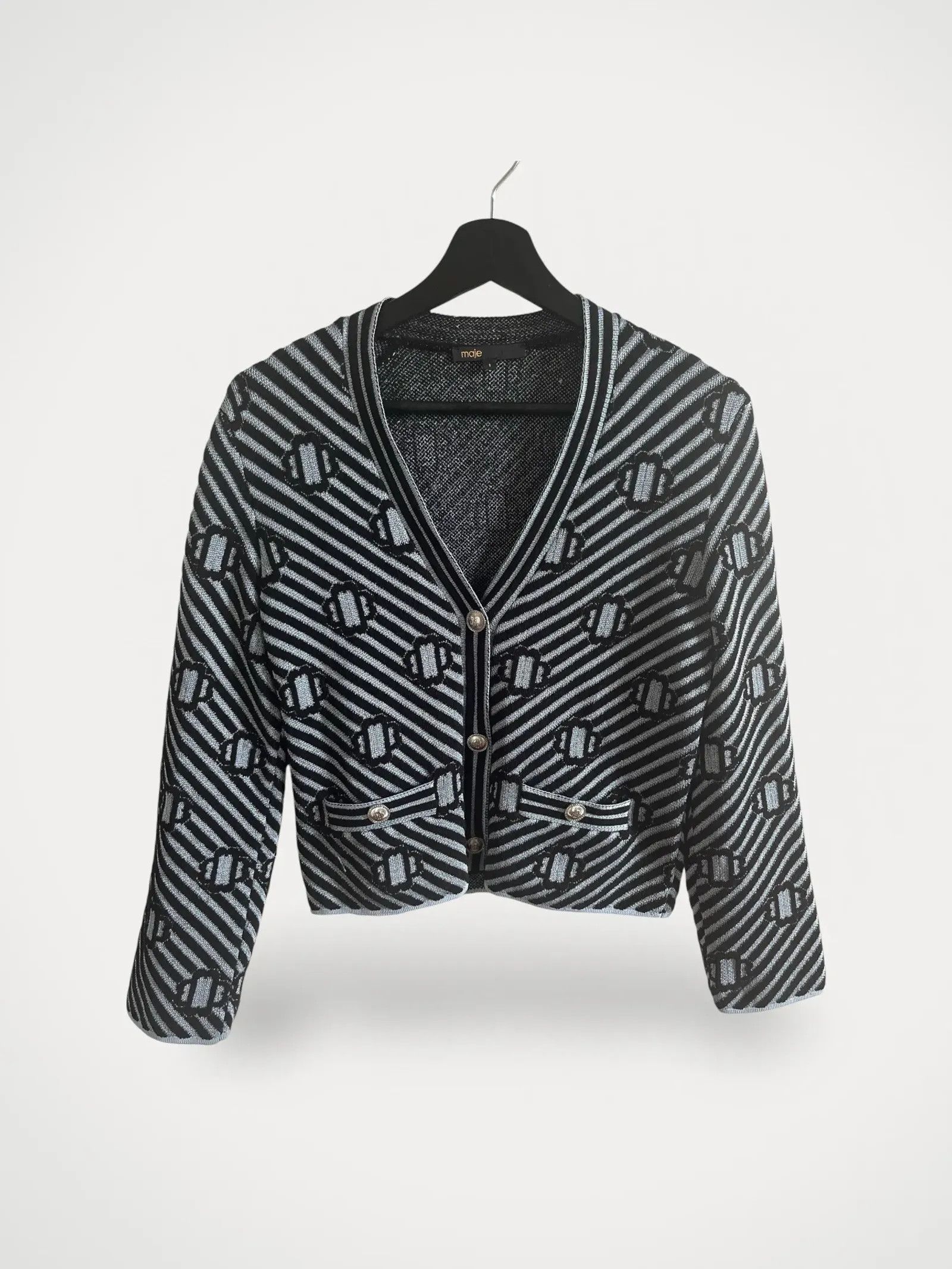 Maje Maje Cardigan Size S / US 4 / IT 40 - 1 Thumbnail
