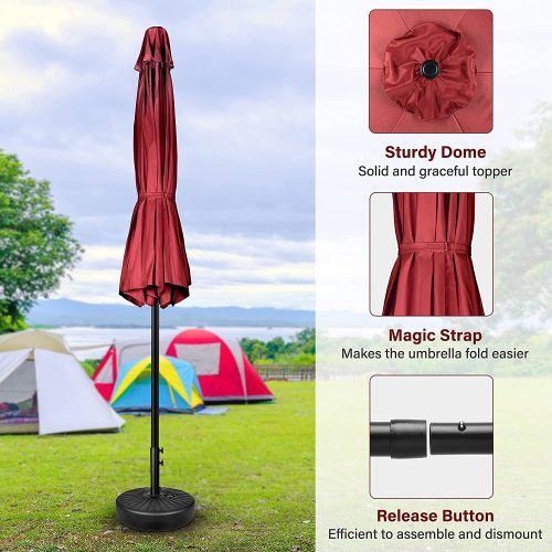 Designer × Homemade Simple Deluxe 7.5' Patio Outdoor Table Market Yard Umbrella Size US L / EU 52-54 / 3 - 2 Thumbnail