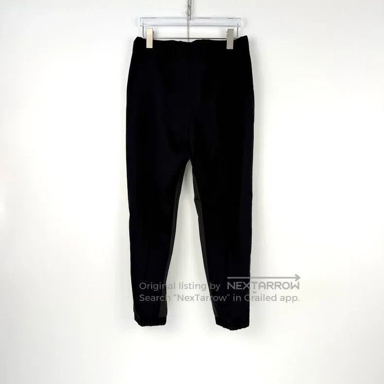 Prada Prada Dark blue sheep wool tie-up suit trousers Size 38R - 4 Thumbnail