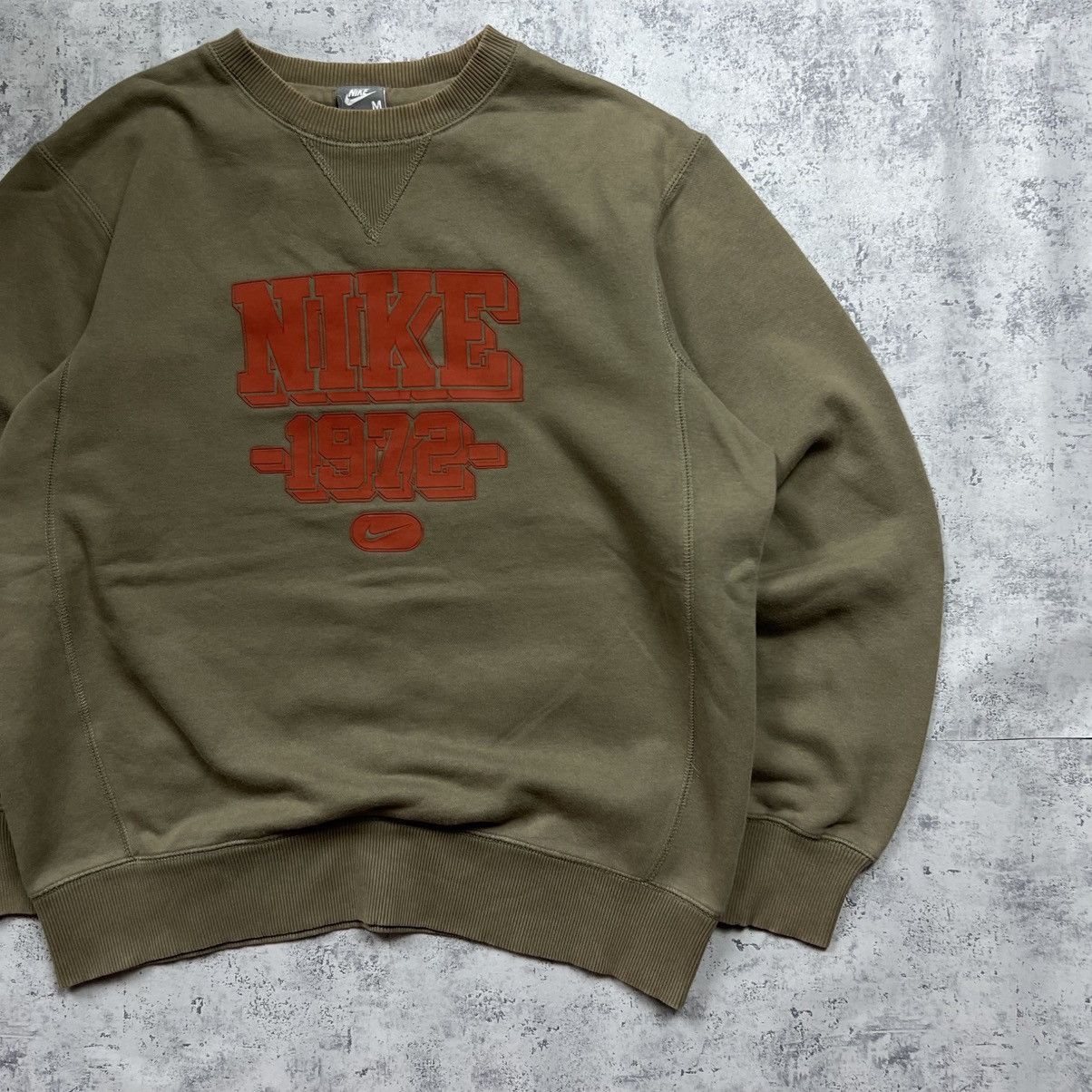 Nike 00s NIKE BIG RETRO LOGO VINTAGE Y2K OVERSIZED SWEATSHIRT Size US M / EU 48-50 / 2 - 3 Thumbnail