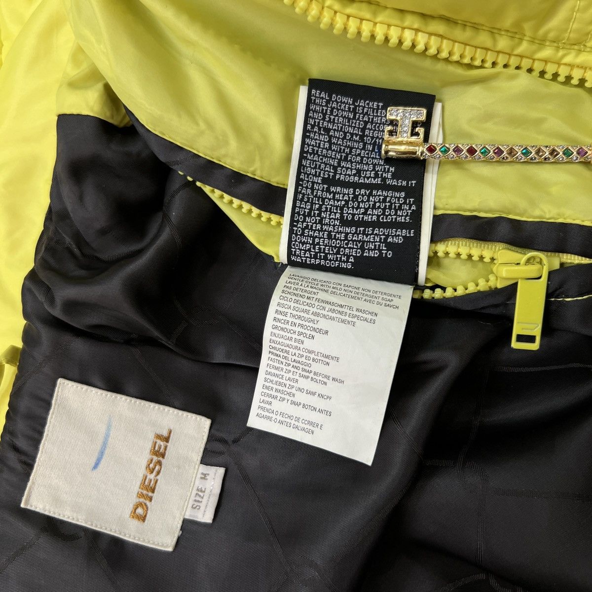Diesel Y2K DIESEL DOWN PUFFER JACKET Size US M / EU 48-50 / 2 - 18 Thumbnail