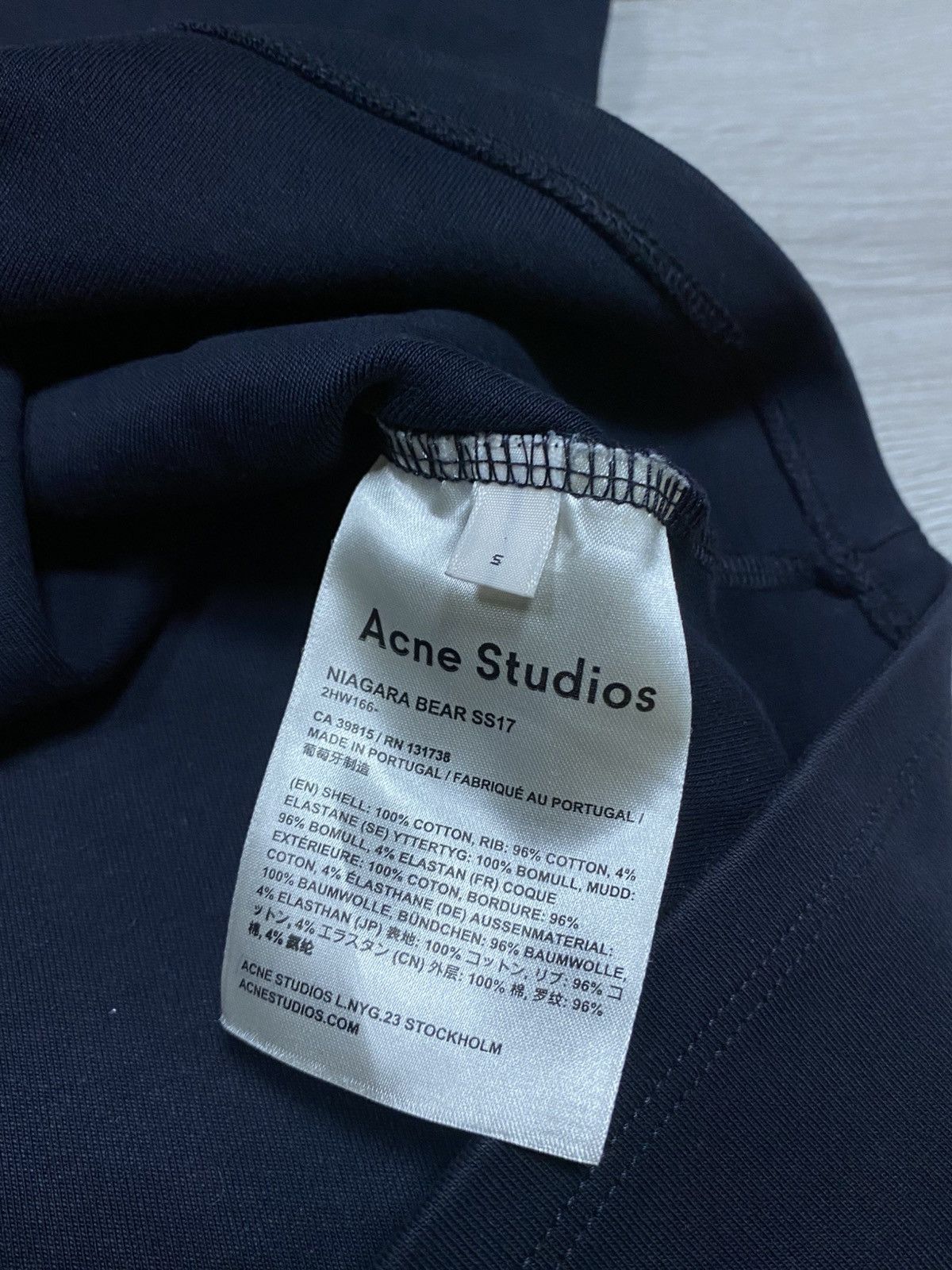 Acne Studios Acne Niagara Bear skull 💀 monster t-shirt print Size US S / EU 44-46 / 1 - 6 Thumbnail