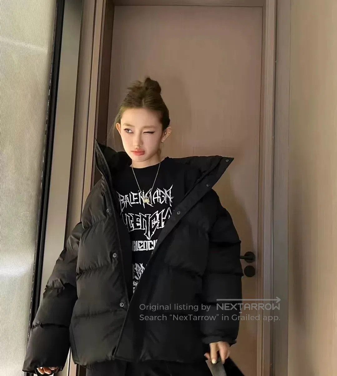 Balenciaga Balenciaga 24SS Limited Black Down Jacket. Size US M / EU 48-50 / 2 - 5 Thumbnail