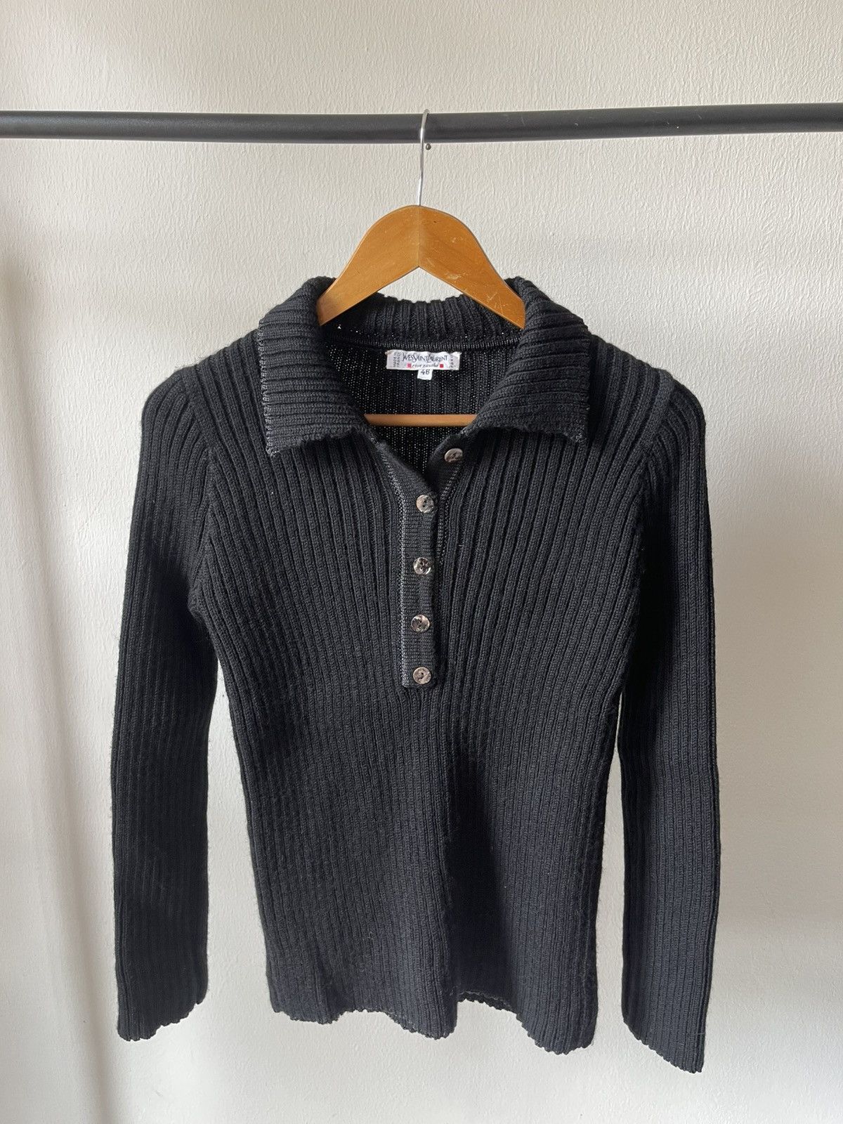 Yves Saint Laurent Rive Gauche Polo Knit 10