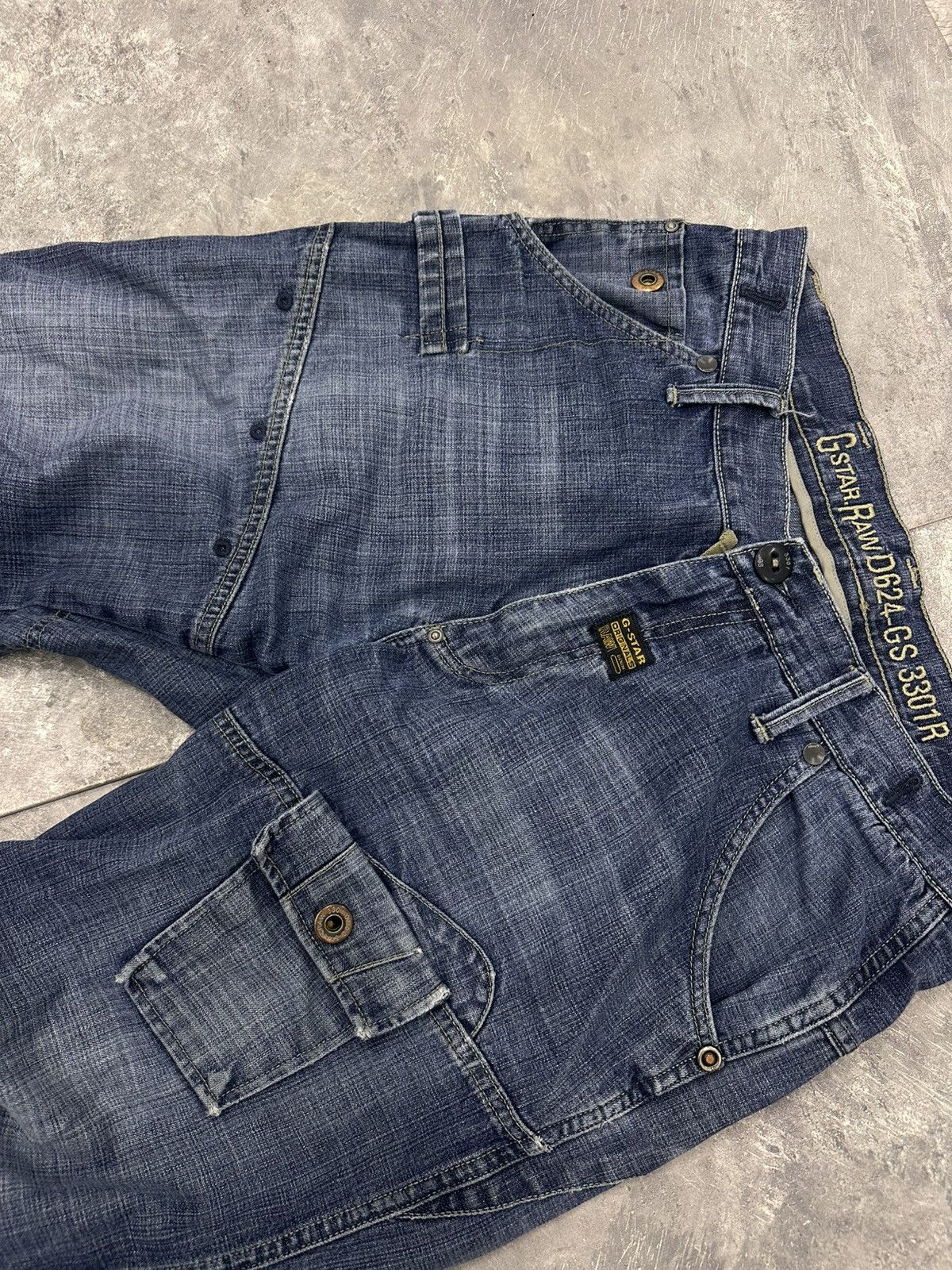Hysteric Glamour G-Star Raw Vintage Y2K Baggy Jeans Size US 32 / EU 48 - 6 Thumbnail