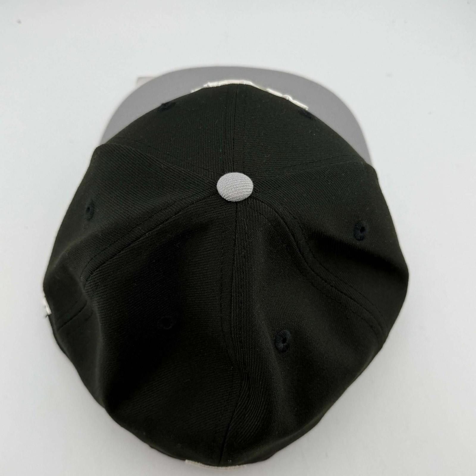 HELLSTAR Hellstar Baseball Fitted Grey Black Hat 7 1/2 New Size ONE SIZE - 5 Thumbnail