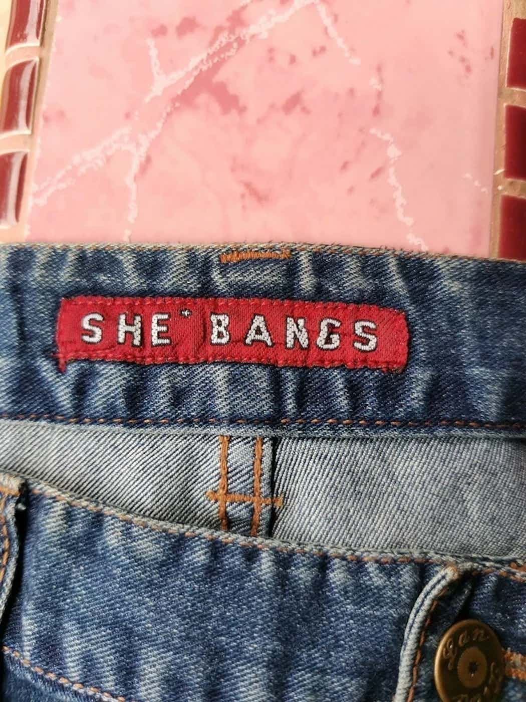 Japanese Brand She Bang Denim Cargo Multipocket Pants Size US 30 / EU 46 - 4 Thumbnail