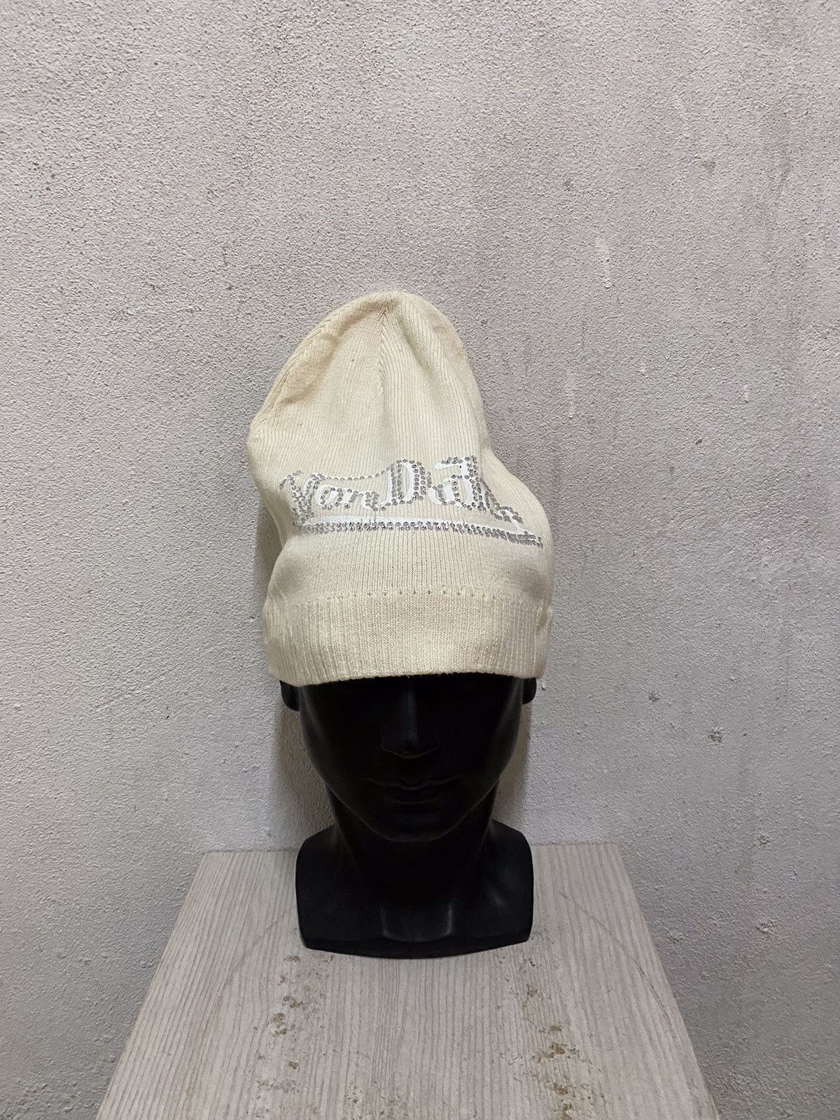 Vintage × Von Dutch Vintage Von Dutch Spell Out Beanie Hat Size ONE SIZE - 2 Thumbnail