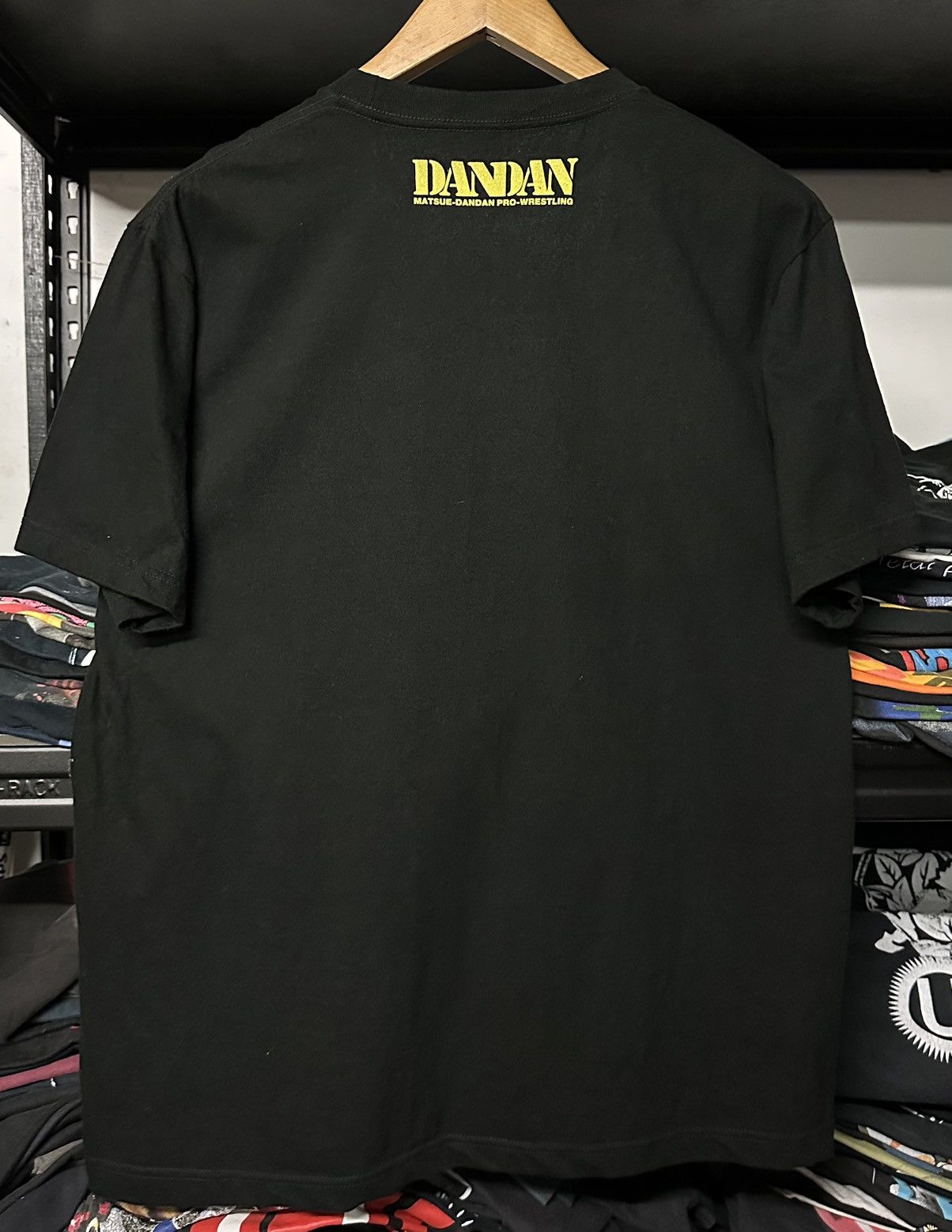 Vintage × WCW/nWo × WWF Vintage Matsue Dandan Love Gun Pro Wrestling Tee Size US L / EU 52-54 / 3 - 9 Thumbnail