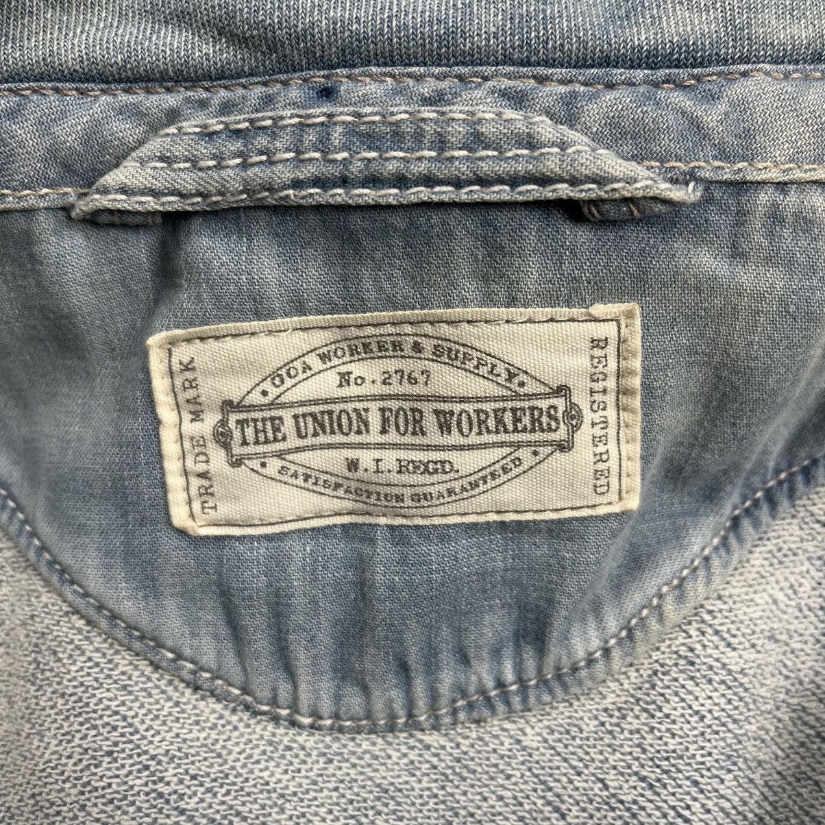If Six Was Nine 2000s G.O.A - Blue Washed Bono Jacket Size US M / EU 48-50 / 2 - 10 Thumbnail