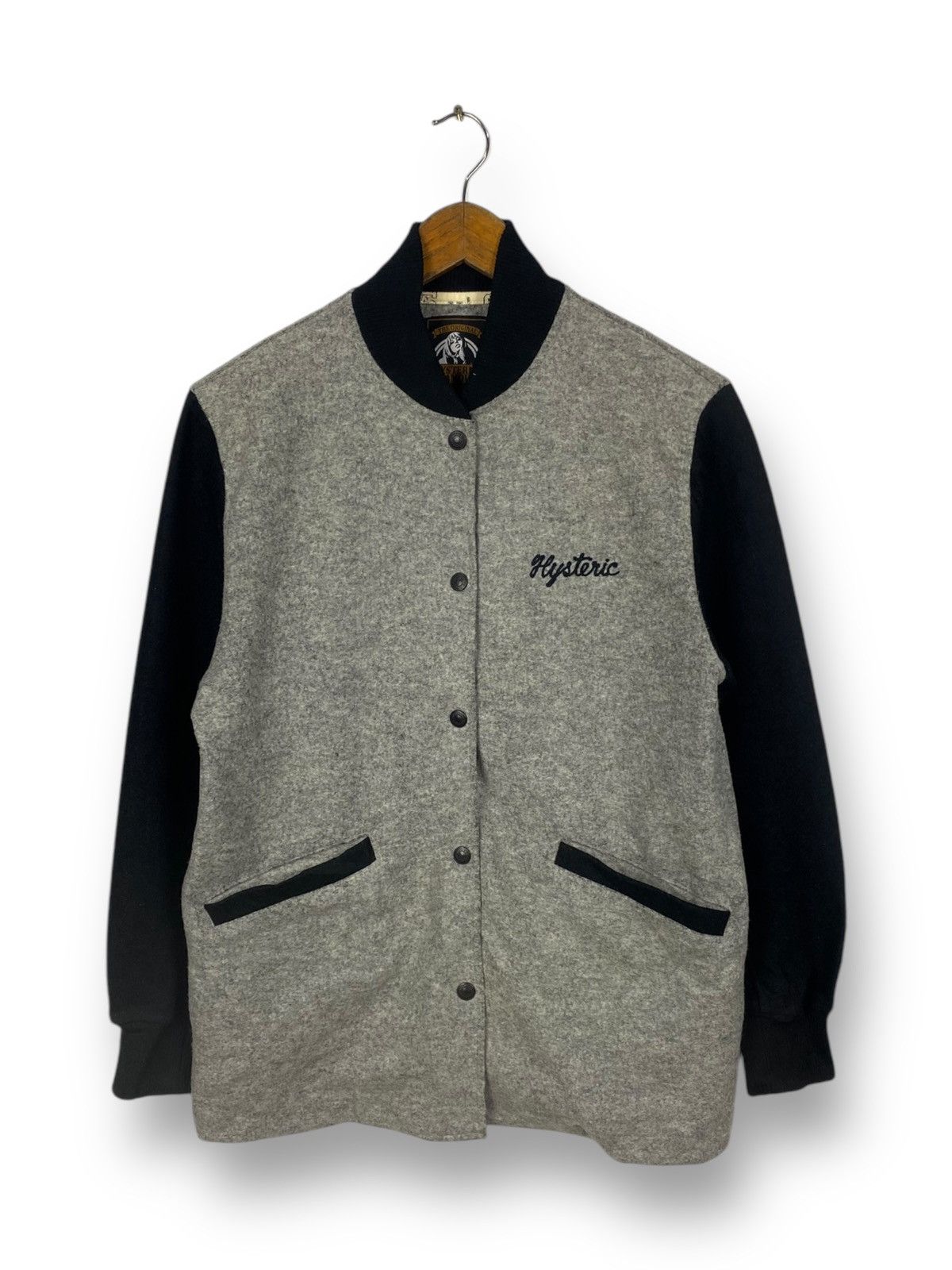 Hysteric Glamour × Japanese Brand Vintage Hysteric Glamour Varsity Jacket. #E3 Size US M / EU 48-50 / 2 - 1 Thumbnail