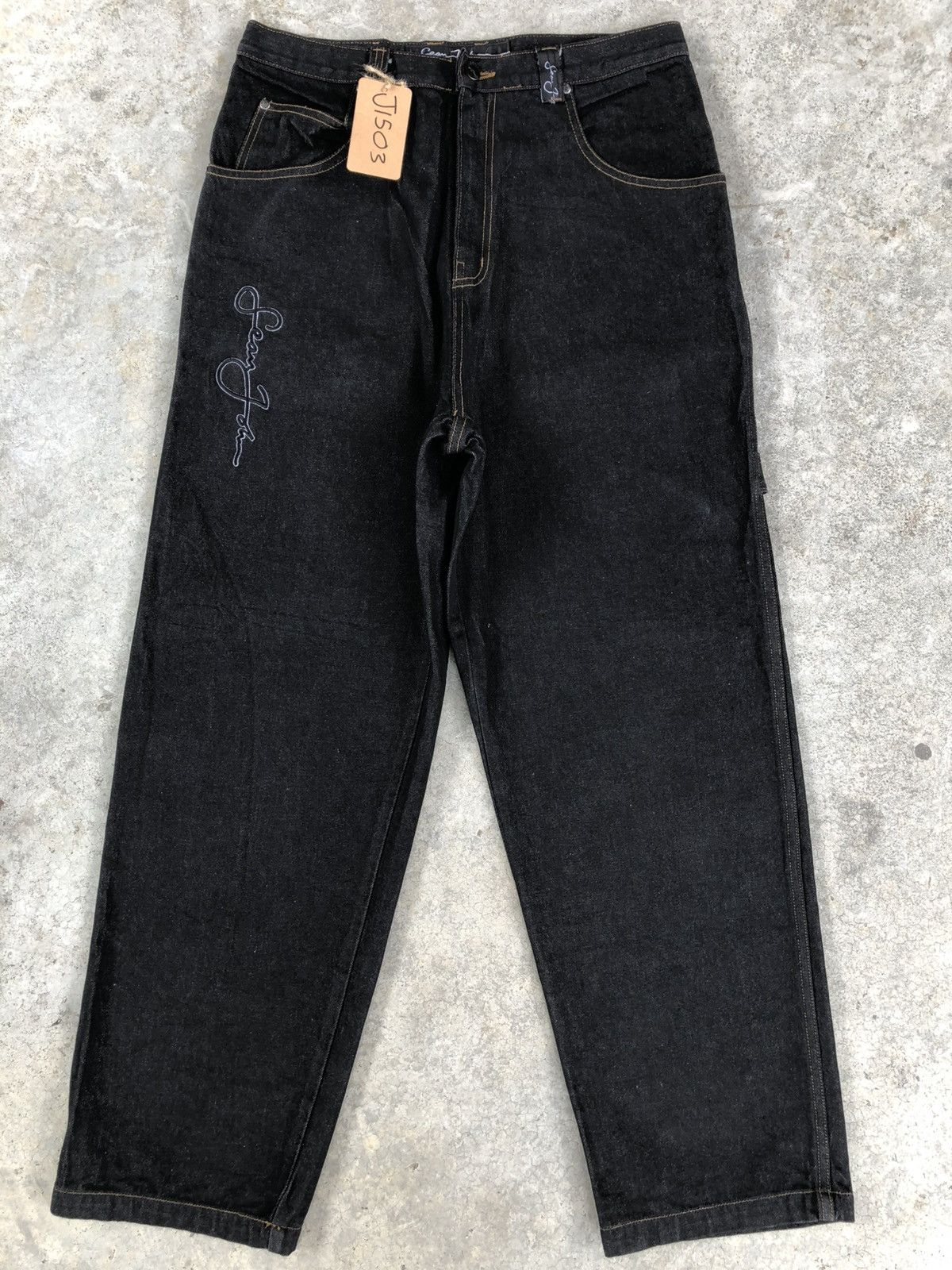 Sean John Sean John Embroidered Baggy Jeans Carpenter Denim Size US 32 / EU 48 - 1 Thumbnail