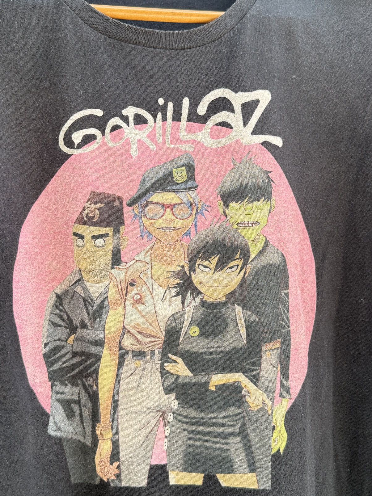 Band Tees Vintage Y2K Gorillaz English Virtual Band Faded Grunge Tee Size US L / EU 52-54 / 3 - 2 Thumbnail