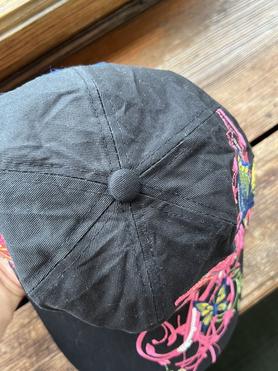 Other Y2k Butterfly Flowers Cap Vintage Hat Size ONE SIZE - 12 Thumbnail