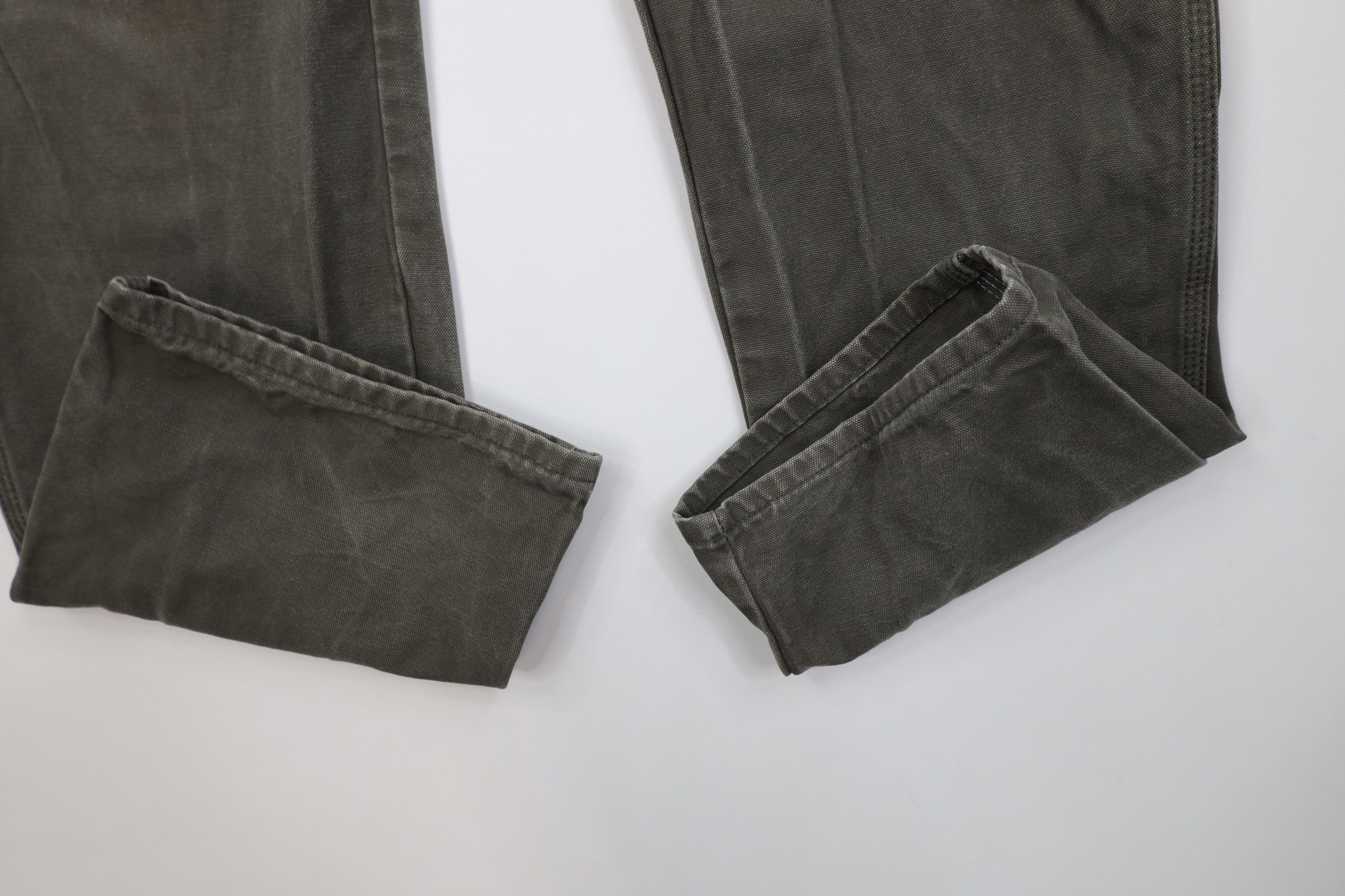 Dickies Vintage Y2K Dickies Wide Leg Canvas Dungaree Pants Green Size US 38 / EU 54 - 5 Thumbnail