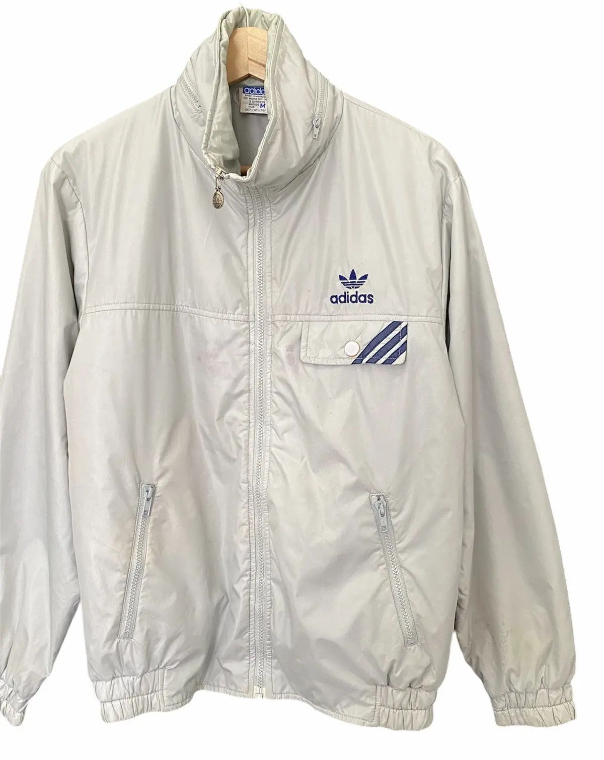 Adidas 🔥VINTAGE 🇩🇪 ADIDAS WEST GERMANY PUFFER JACKET Size US S / EU 44-46 / 1 - 3 Thumbnail