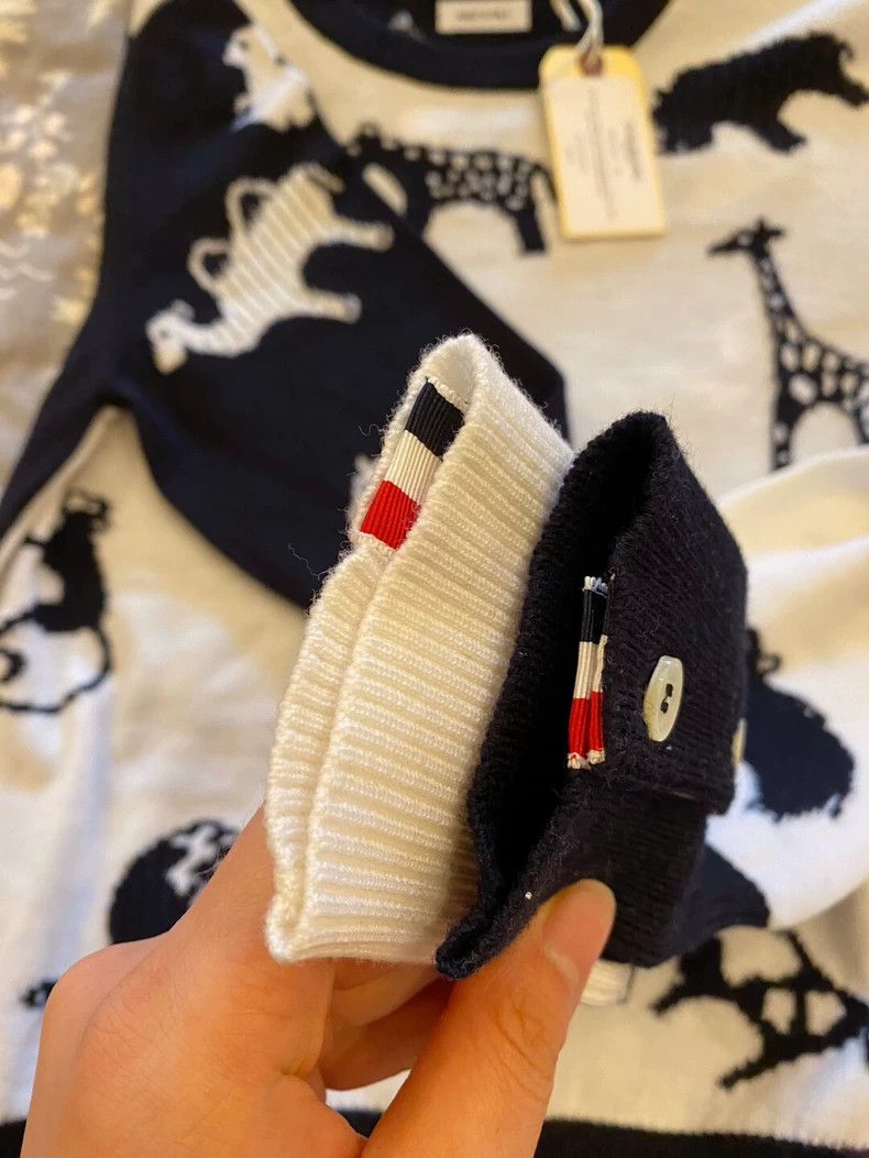 Thom Browne Thom Browne Plaid wool sweater Size M / US 6-8 / IT 42-44 - 9 Thumbnail