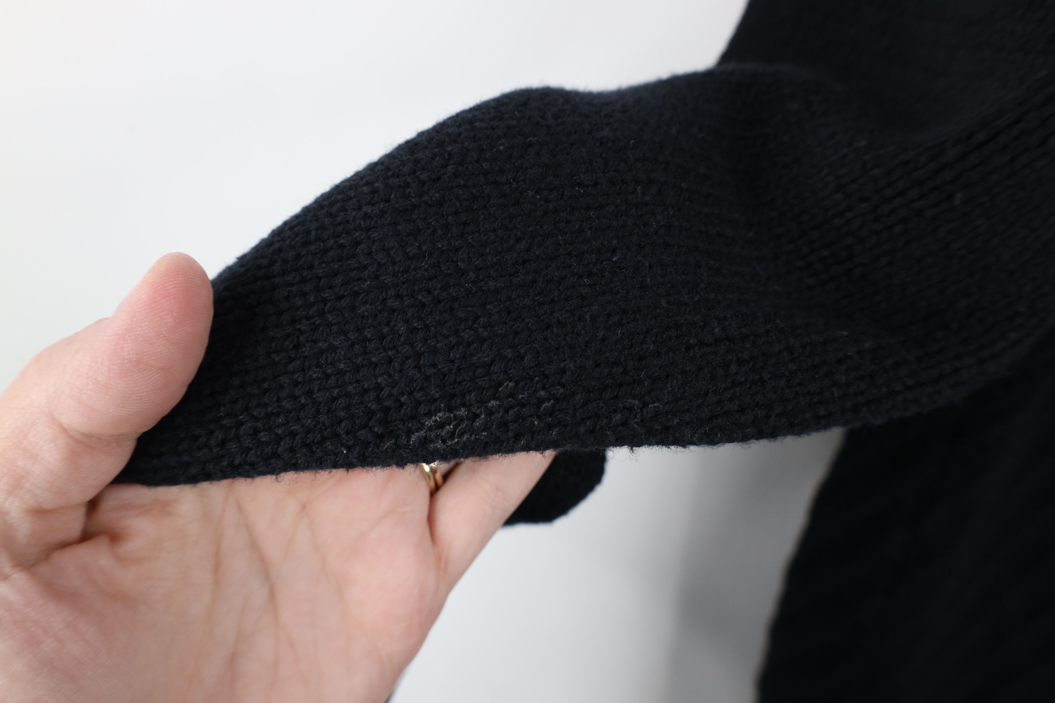 Express × Vintage Vintage Y2K Express Babydoll Ribbed Knit Turtleneck Sweater Size L / US 10 / IT 46 - 5 Thumbnail